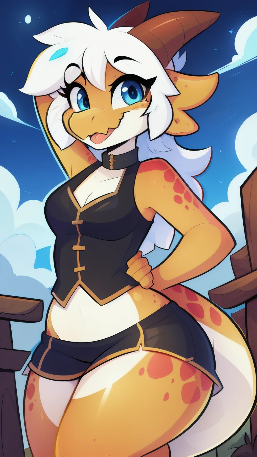 Kobold, white scales, Blue eyes, white skin,1girl,by Kilinah, by Coffeesoda, by Hioshiru, by Kilinah, uploaded E621 Beautiful and detailed portrait of a female (((female))) (kobold) Antero, Zenematic lighting, seductive, bl,kobold, thigh, beautiful,kobold, messy hair, black eyes, single, standing, kobold, tutura, tutura, thighs, kobold, medieval, happy,kobold