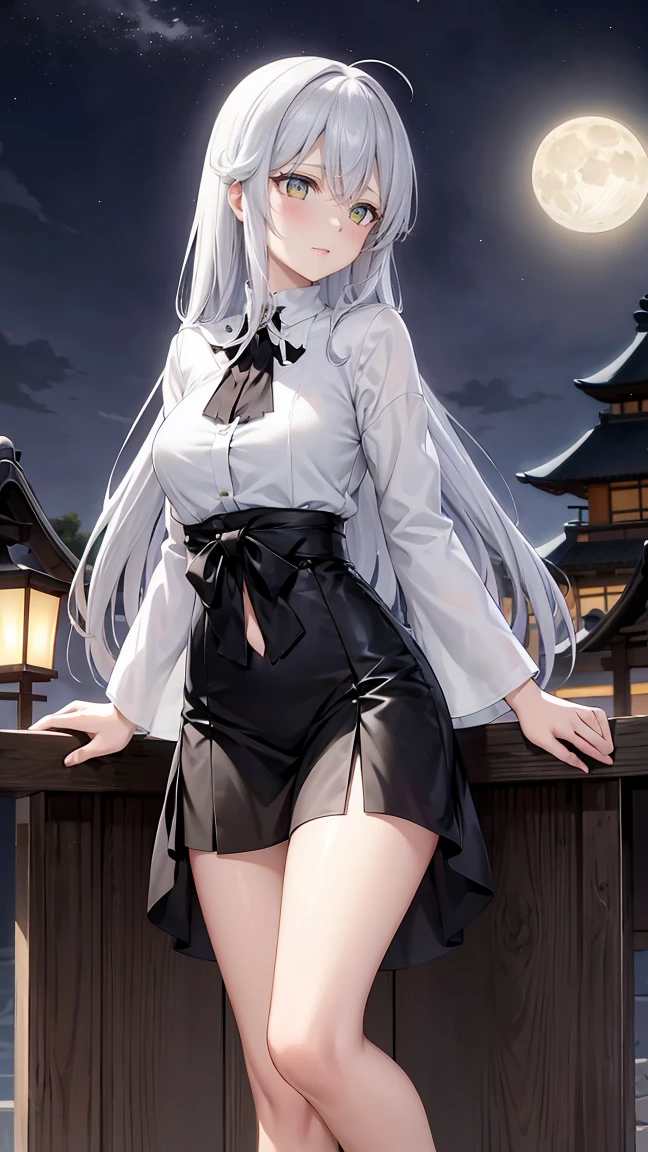 1girl, {Solitary}, Upper Body ,{{ {Watching at viewer}}}, Arms at your sides, Concept Art, white Background, simple Background, White hair, Silver gradient hair , Composite cloth, Asymmetrical clothes, Virtual YouTuber, best quality, masterpiece, Dynamic Angle, , cowboy_shooting, Watching_Back, grab, girl,Miss,woman, young,20 years old, Very long hair, Hair Flip, Silver Hair, Flowing hair, Ahog, giggle, Beautiful and delicate golden eyes, teeth, Large Breasts, Blonde eyes, White skin, hoodie, Black_shorts, Gray clothes, transparent_Background, Backlighting, absurd, high resolution, Extremely detailed,sweater,No pants