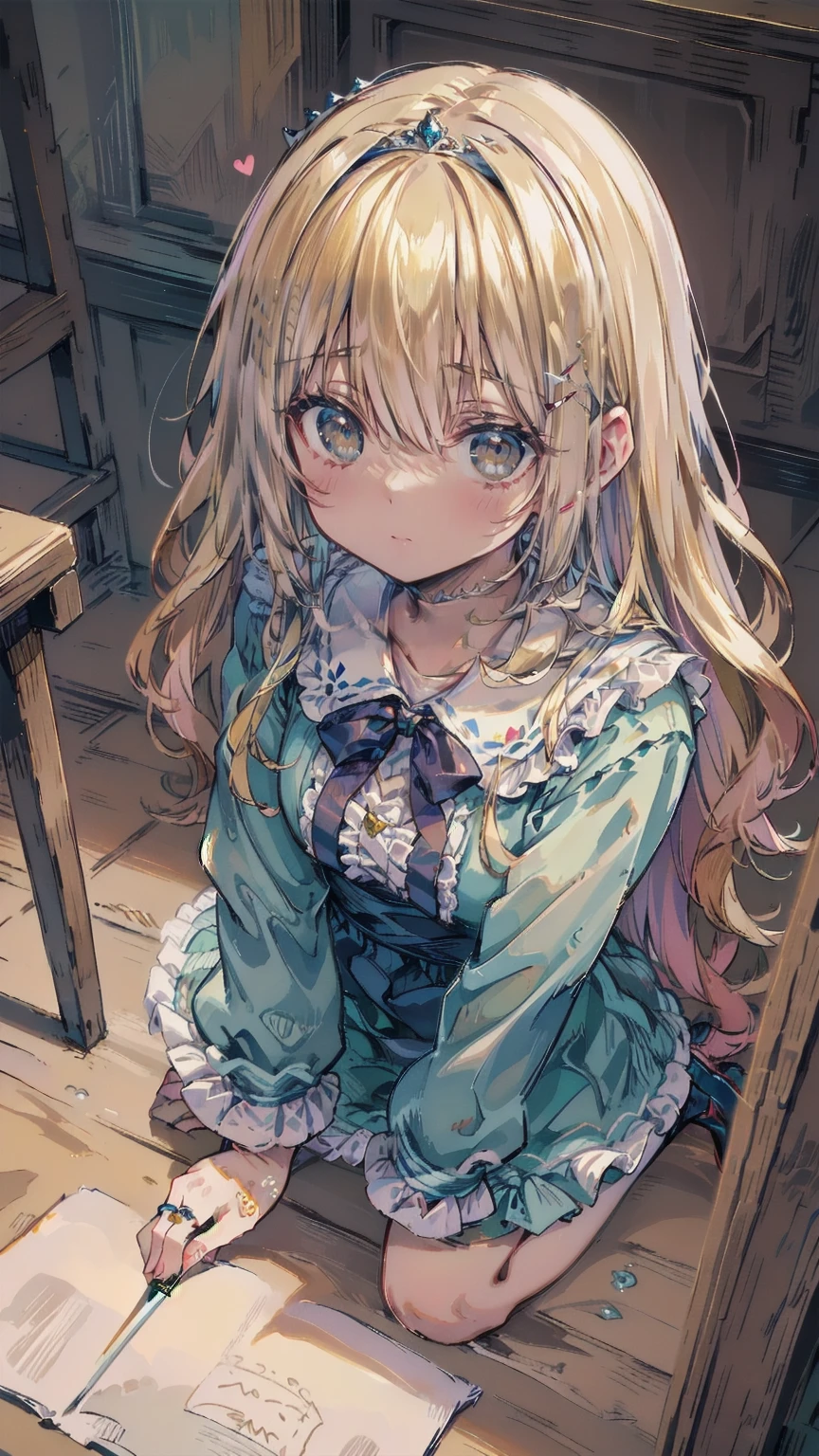(8K, 最high quality, Tabletop:1.2)、超High resolution、, Detailed face、blue eyes, blonde, Long Hair, Alice in Wonderland, Big Clock、Large mirror, 最high quality, High resolution, Very detailed, Detailed Background, Perfect lighting、masterpiece、Best image quality、最high quality、girl , (cryin)、((Scared)) , masterpiece, Anime art style, Cute Characters, Most detailed, high quality、(((cry)))、(missionary, 1boy, penis, lying, vaginale, ass pov, spread legs, Sex, nsfw)、nose blush、steam、Shiny Hair、Very fine and beautiful bright eyes、Very detailed, clear and beautiful face, Awards, Anatomically correct、、((Scared))