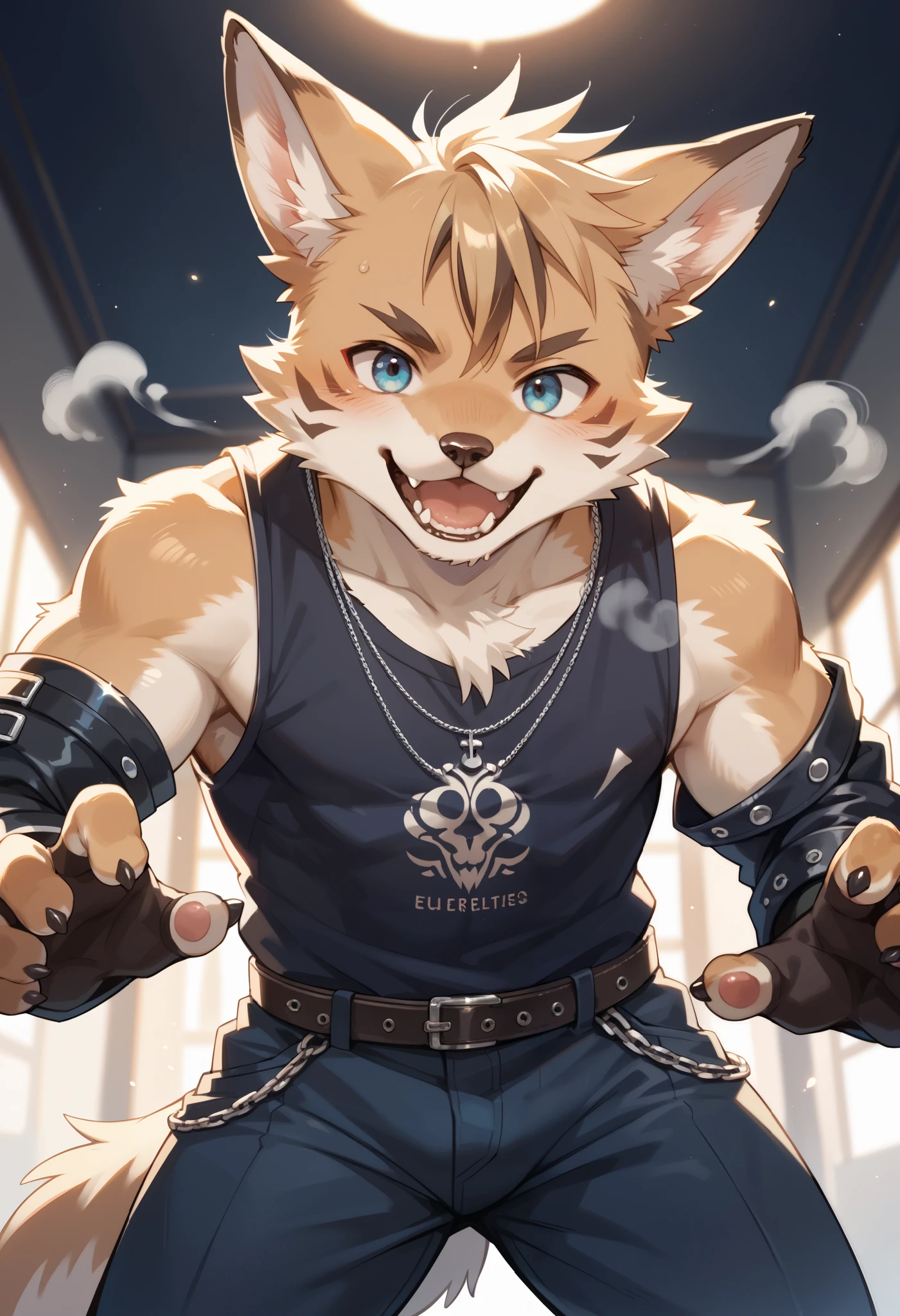 score_9, score_8_up, score_7_up, score_6_up, score_5_up, score_4_up, source_funny, absurdres, perfect anatomy, Steam punk, Beautiful World Heritage, boys, Happy, joyful(Photos of solo travelers)(kemono, furry anthro)cinematic lighting, dynamic angle,