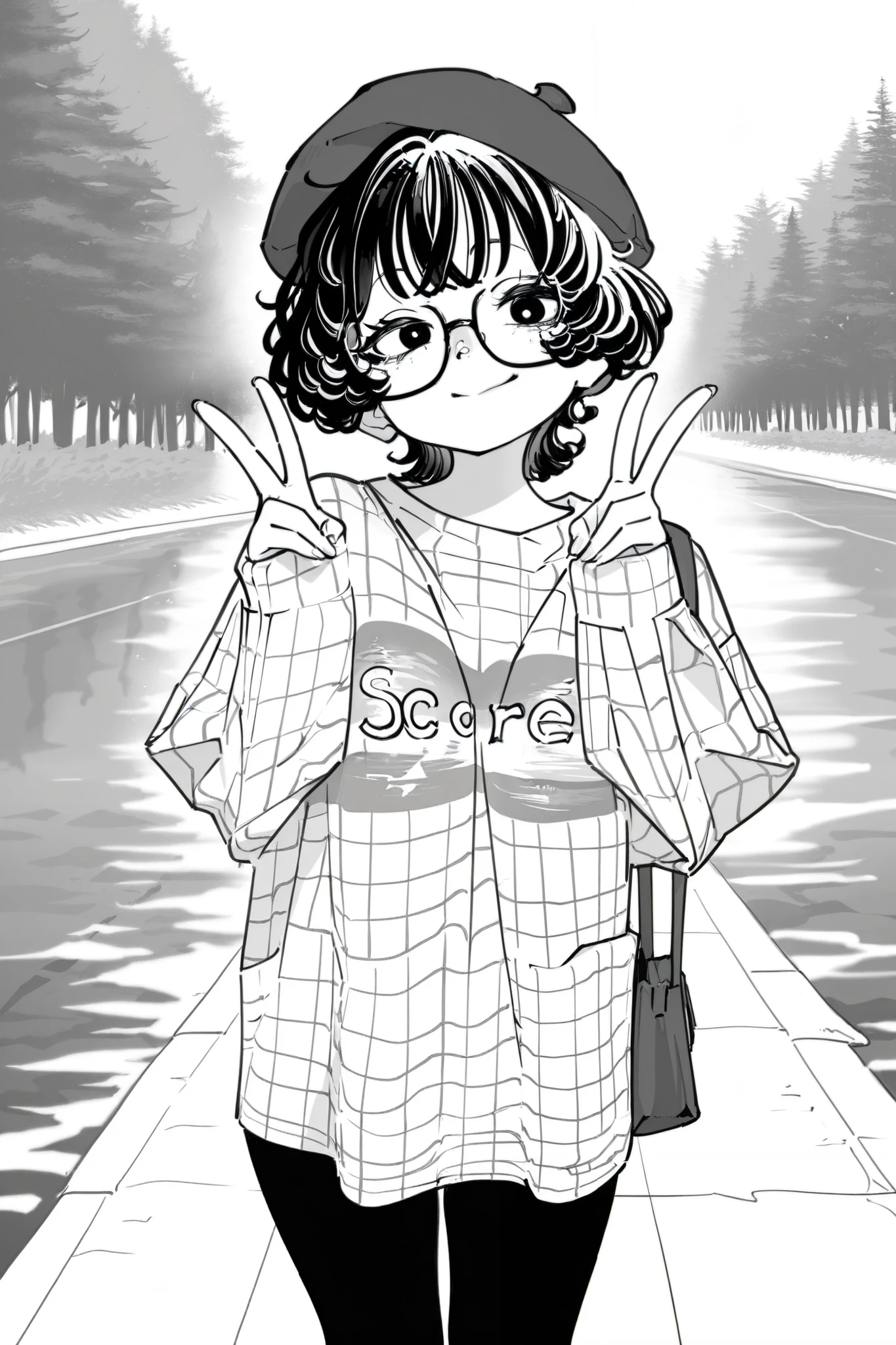 Fraction_9, Fraction_8_up, Fraction_7_up, Fraction_6_up, Fraction_5_up, Fraction_4_up,
rest
( masterpiece: 1.0), best quality, Perfect解剖, Perfect构图, Perfect, Ultra HD, 8K,
rest
monochrome, Grayscale, masterpiece, best quality, amazing quality, very aesthetic , high resolution , high detail, smooth, sharp lines , kdmstyle
rest
{ best quality},{ highly detailed},{ in a humid forest super detailed }, masterpiece,1 Girl, unique , masterpiece, best quality, amazing quality, 超 high resolution , up to date, 1 Girl, monochrome, curls, freckle, black leggings , beret , glasses, v, long flannel shirt, sleeve over wrist , Unisex Expression ,