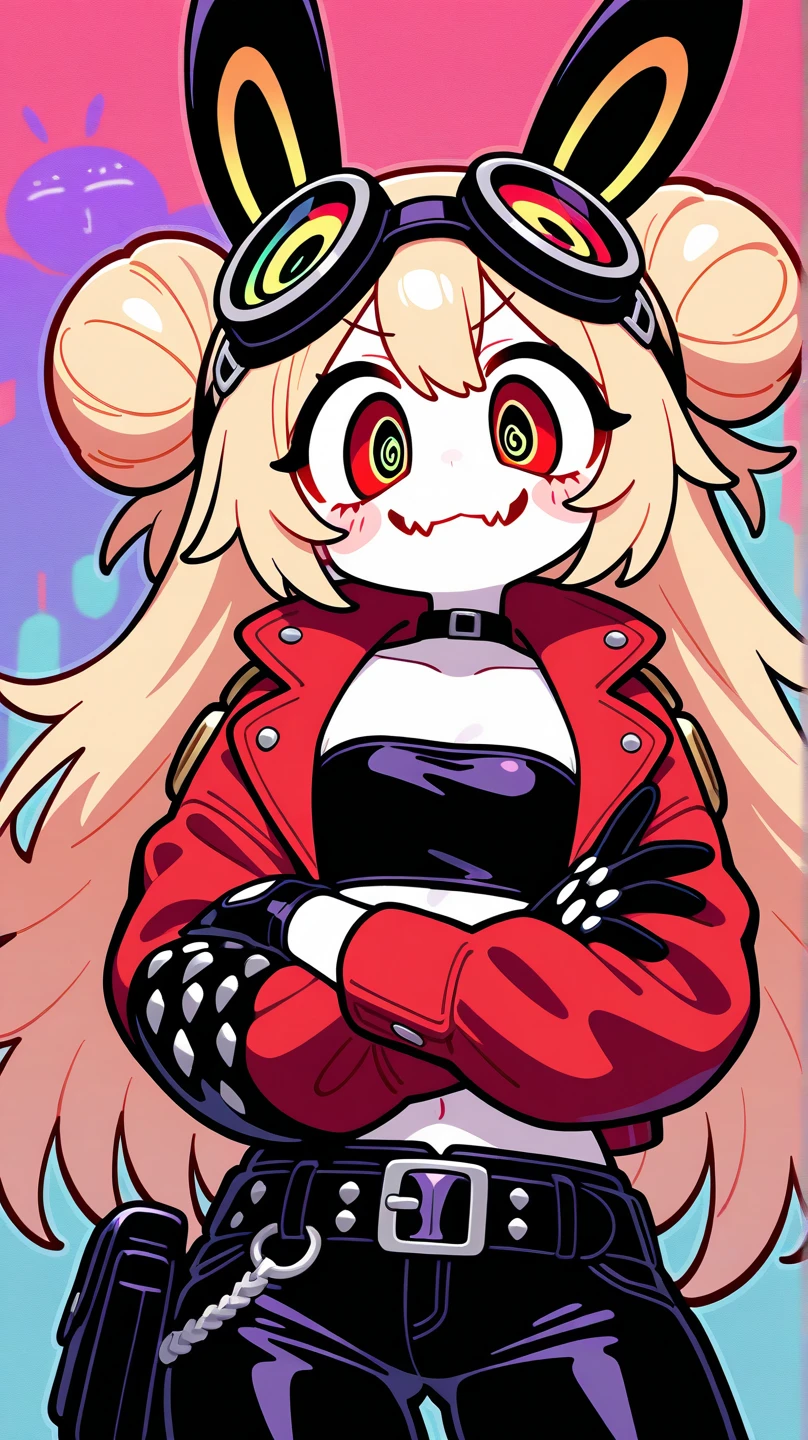 Punk Rabbit Girl (wicked smile)