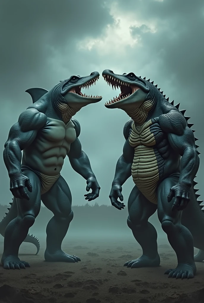 LIZARD GANGSTER MALE MASCULINE MUSCLE