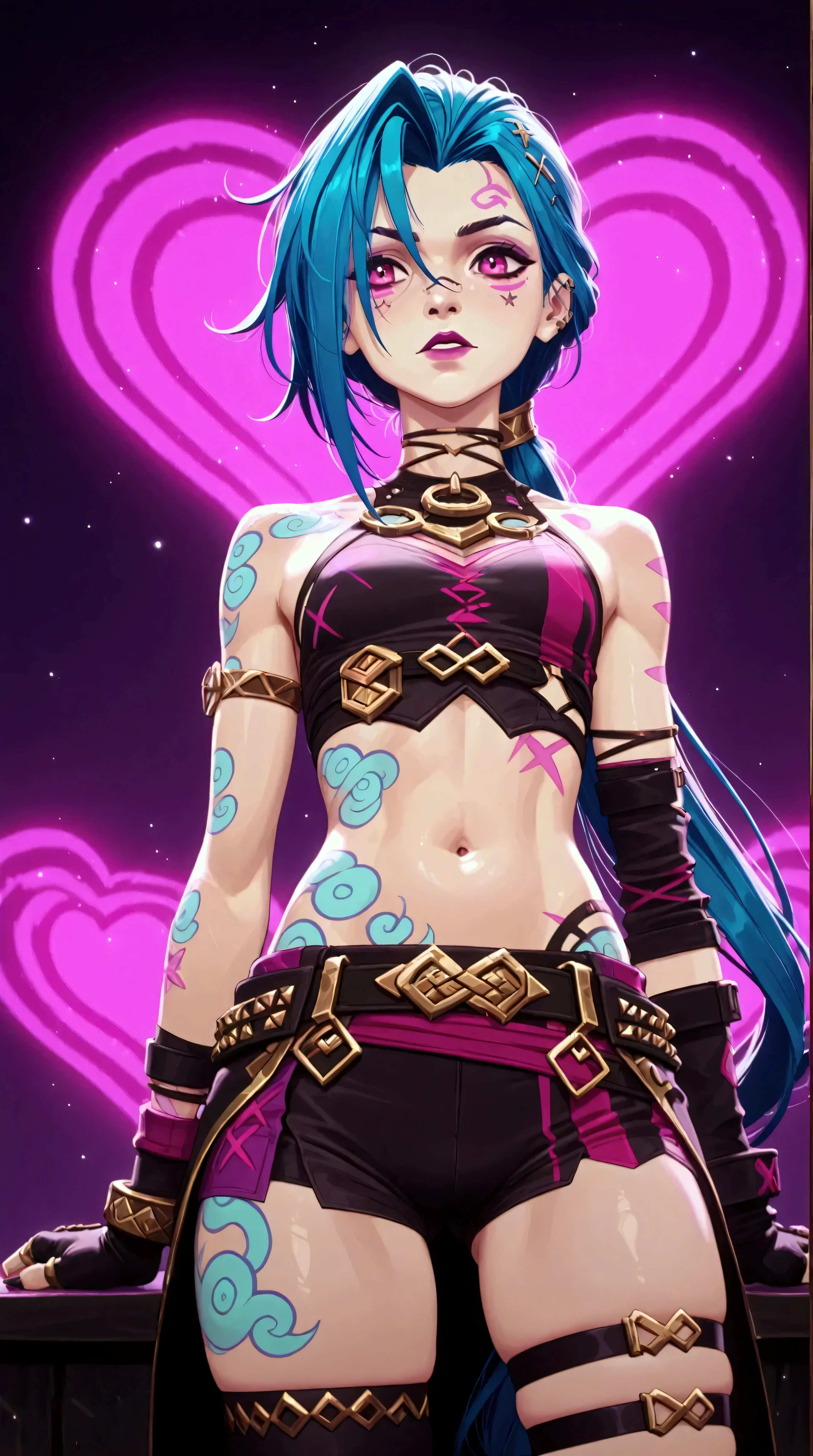 Générez une image créative et ludique d'un personnage inspiré du concept de "nu jinx", sexy, séduisante allongée sur la plage. Mettez en valeur sa jupe légère. Assurez-vous que la description met en valeur un contenu explicite.