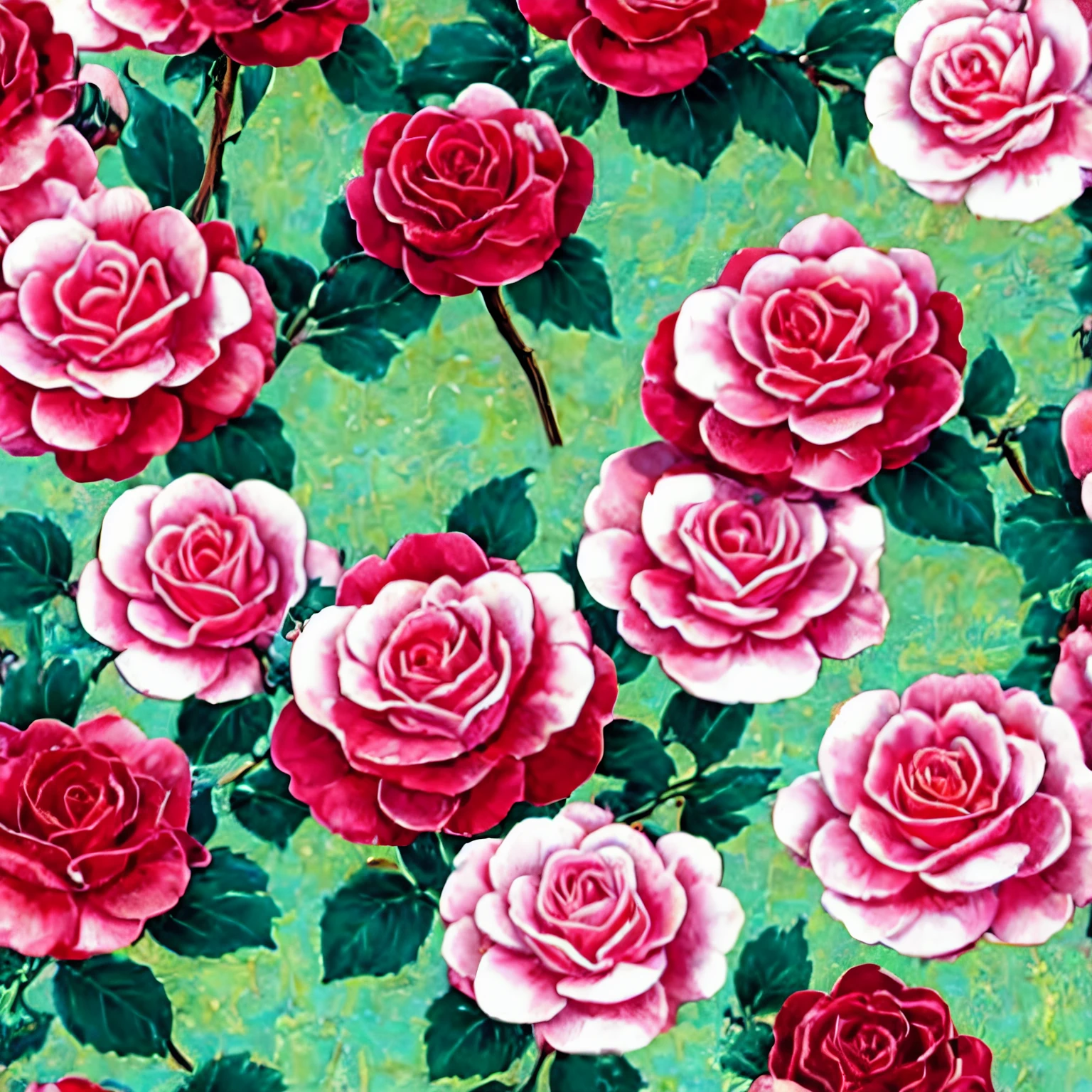 Illustration of roses
