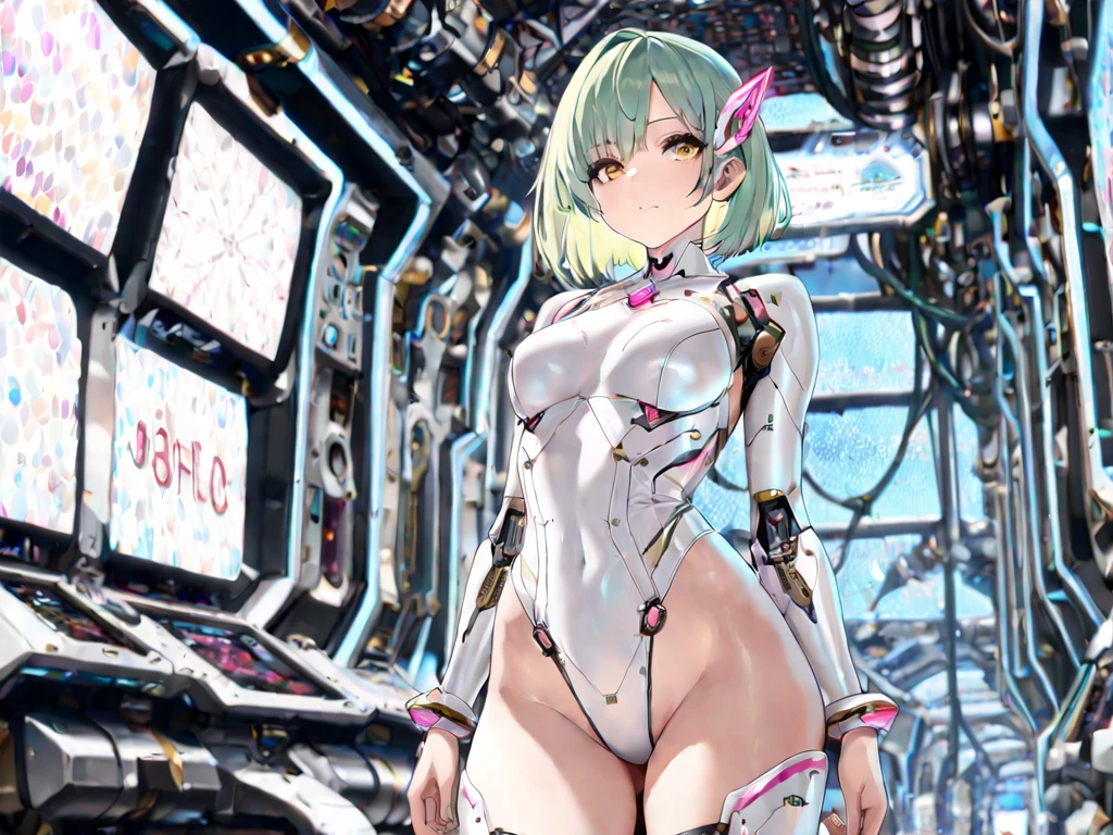 Machine-assisted surgery　Giant Vibe　Giant 　cyborg　Masturbation　blush　Climax face　woman　slender　SF　Bodysuits　　Backwards　Landscape　Prone　Slender　Small waist　Medium chest　Completely naked　Half naked　Light clothing　big penis,woman with penis,bigdildo,masturbation ,orgasm,aroused,