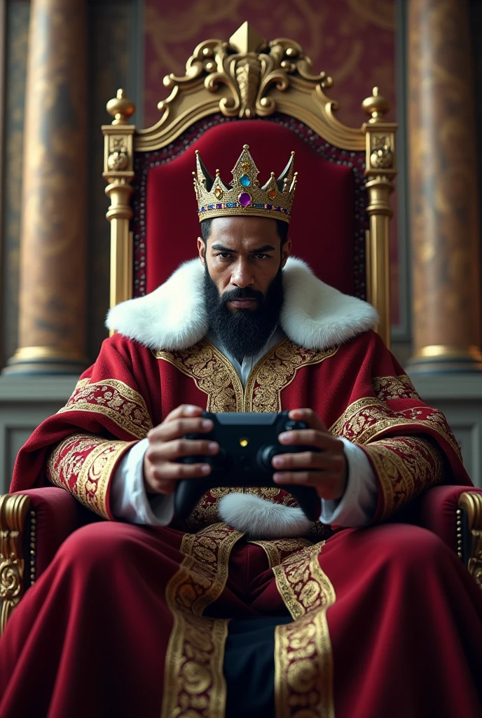 Singer drake in a king’s suit playing poker