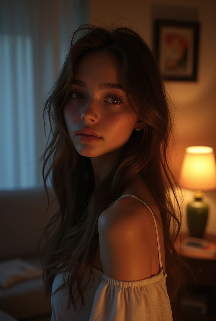 a girl in a garden, taking an order at an outdoor table under a canopy of fairy lights and lanterns, magical evening atmosphere, intricate details, highly detailed face, beautiful blue eyes, delicate facial features, long eyelashes, detailed skin, detailed clothing, beautiful detailed hands, detailed realistic lighting, glowing fairy lights, warm evening colors, soft romantic lighting, cinematic composition, photorealistic, award winning photography, masterpiece, (best quality, 4k, 8k, highres, masterpiece:1.2), ultra-detailed, (realistic, photorealistic, photo-realistic:1.37), HDR, UHD, studio lighting, ultra-fine painting, sharp focus, physically-based rendering, extreme detail description, professional, vivid colors, bokeh