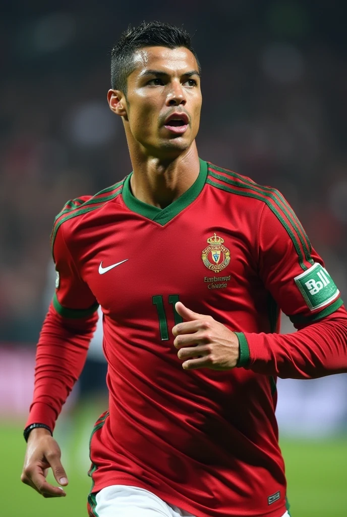 Soccer player with peace sign in front of a crowd, caio santos, Ronaldo Luis Nazario da Lima, luis melo, Ronaldo Luis Nazario de Lima, danilo torres, Manuel Sanjulianblue, Mohamed Reda, Duncan Fegredo, icaro carvalho, Edon Guraziu, Pablo Perdomo, Joel Torres