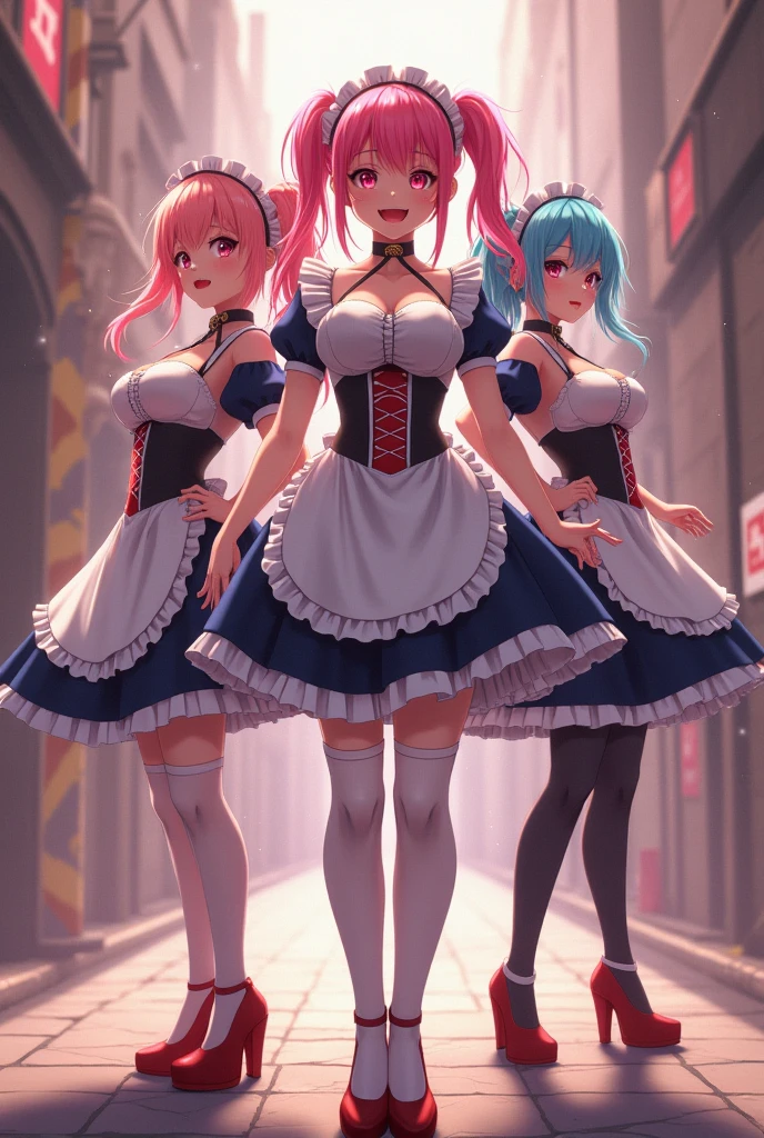 a young magical girl with short pink twin tails, kneeling in a pose of surrender, distressed and disturbed, captured by the enemy, braids, , Humiliated, linked, (best qualityer,4K,8k,high resolution,work of art:1.2),ultra detali,(realisitic,photorealisitic,photo-realisitic:1.37),face detailed, beautiful detailed eyes,beautiful detailed lips,extremely detailed eye and face,long eyelashes,cinematic lighting,swirly vibrant colors,dramatic shadows,Emotional expression,a young magical girl with short twin tails and pink hair, captured by enemies, anguished expression, Surrender pose, helpless, Bullying, bondage, Prison cell, Dog Collar, Restrictions, dragged, panty peek