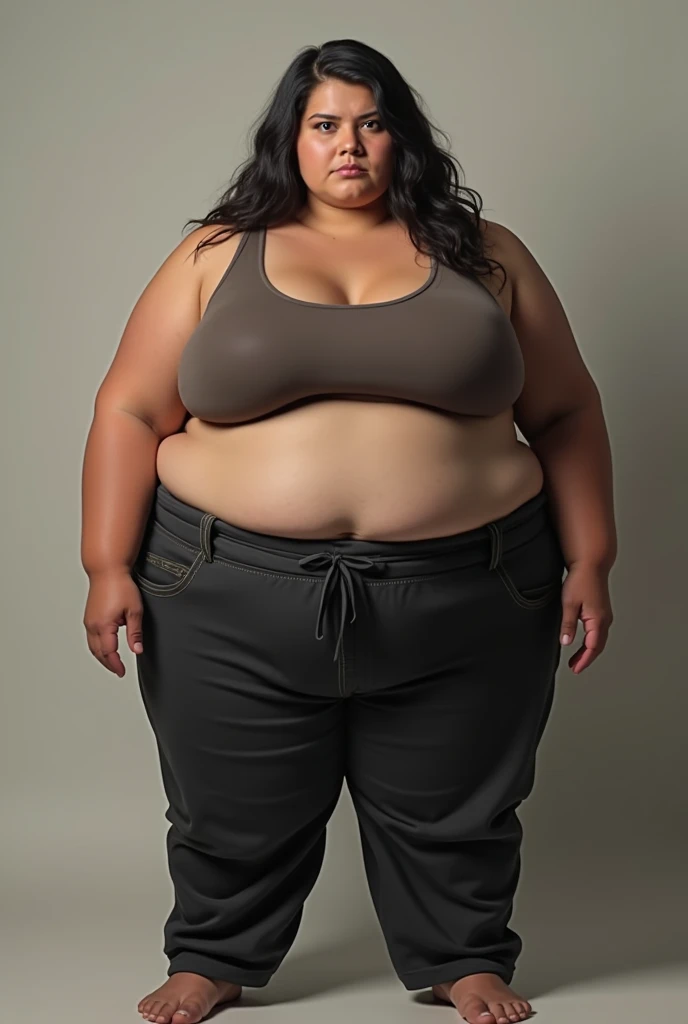 a picture of the same woman, with her fat and then her skinny, hiper detalhado, ultra afiado, 8k, (insanamente detalhado:1.5), 20 megapixels, Canon eos r3 camera --auto