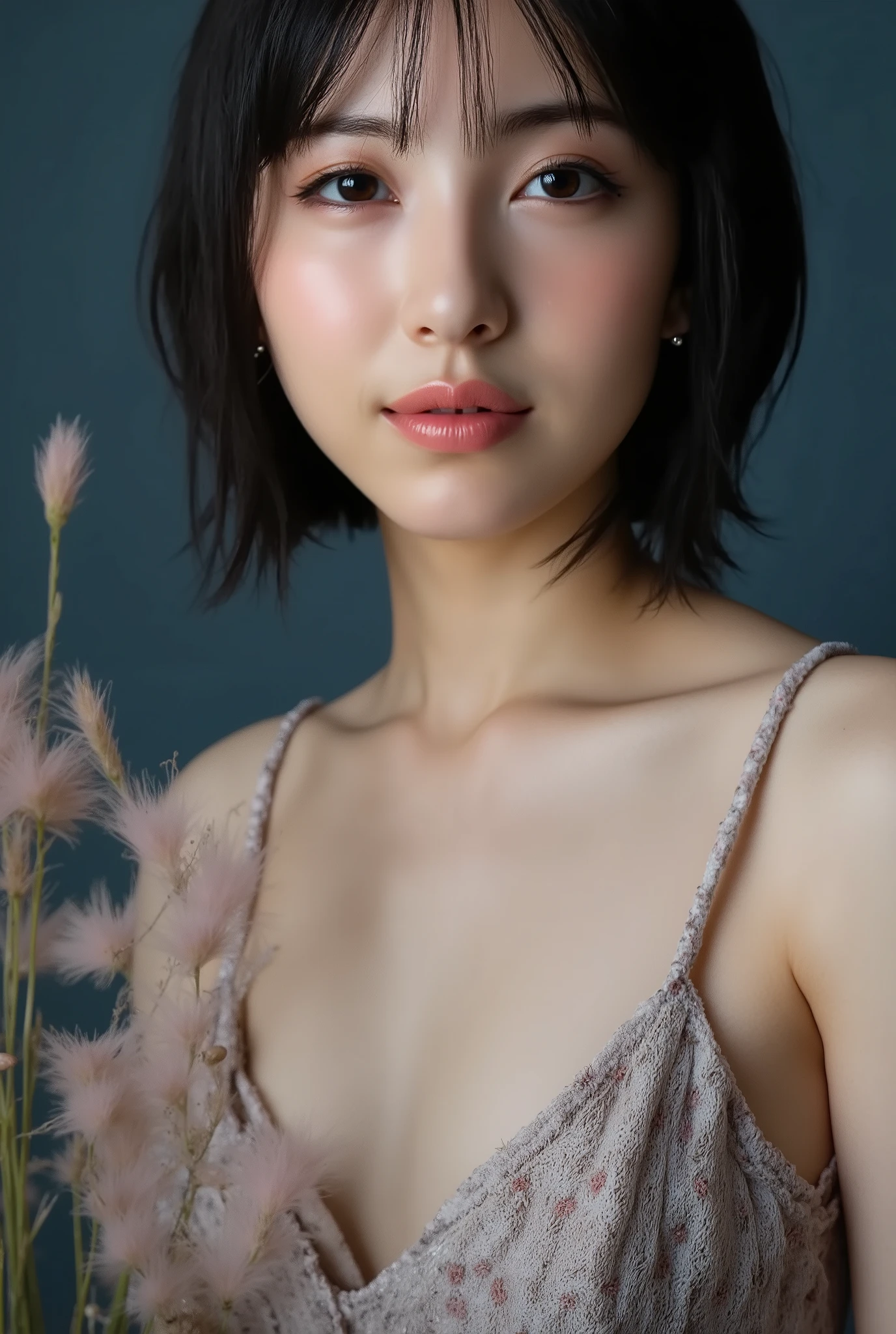 masterpiece, 最high quality,16k,8K,beautiful,get used to it,exquisite,extremely get used to it, finely get used to it, high quality, insanely get used to it, ultra get used to it, ultra high resolution, 超high quality, beautiful face, Japanese, NSFW,(Showcasing cleavage,Emphasize the cleavage,Seductive pose, cute girl,big breasts:1.3),(squeeze her breasts,micro bikini,small bikini:1.6),Cinema Lighting