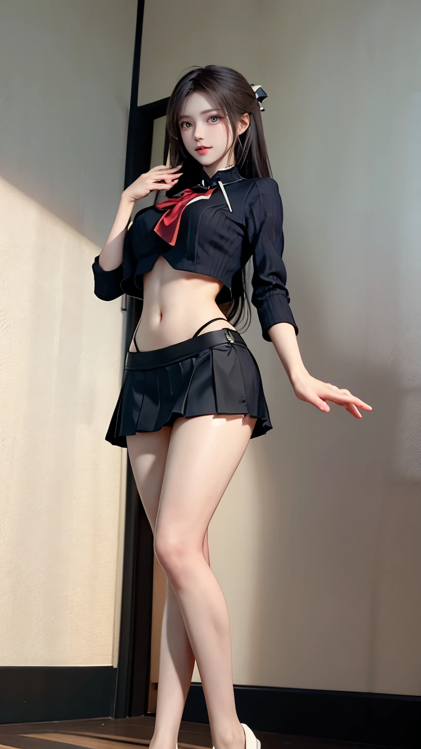 (Very delicate and beautiful:1.2)super model,,Big Breasts,Beautiful breasts,voluptuous,【bike shorts】,,【3girls】,,highest quality, High resolution, 8K,Sailor suit,Kick in a hurry