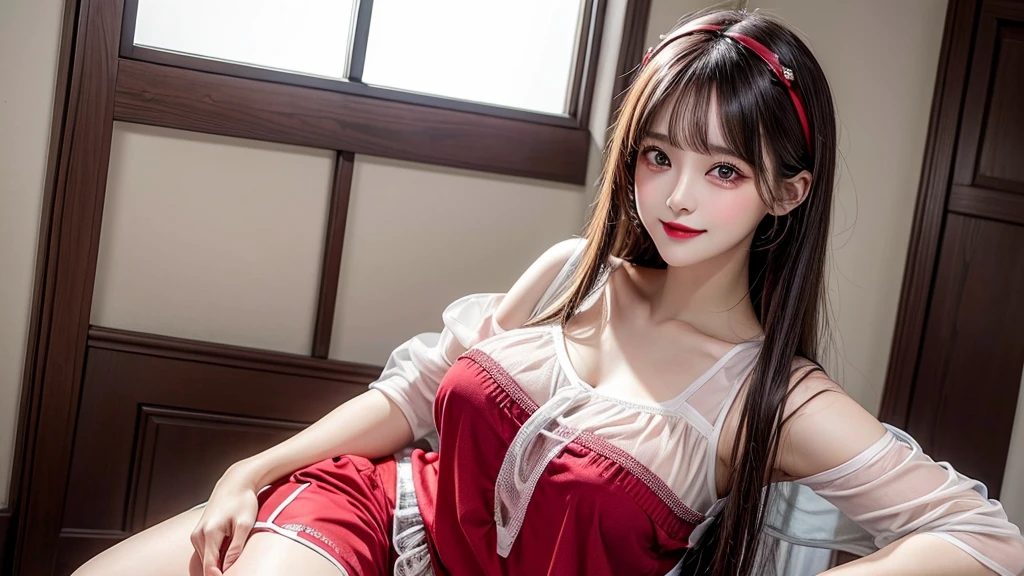 1girl in, bangss, Black Choker, Black tie, A dark-haired, a blue skirt, red blush, A bracelet, breastsout, a choker, Clothing around the waist, 鎖骨, shirt with collar, cowboy  shot, dress shirts, ear piercings, eyebrows visible through hair, gradation hair, Grinning, gals, jewely, Kogal, length hair, looking at the viewers, Loose tie, neck tie, piercings, Plaid, plaid skirts, pleatedskirt, red eyes, the ring, 校服, The shirt, skirt by the, A smile, 独奏, white  shirt, a street, Skysky, cherry trees, flower petals,diagrams, (magazine:1.3), (cover-style:1.3), Fashionable, femele, with a vibrant, outfits, the pose, the front, Colorful, Dynamic, Background with, element, self-assured, expresive, ngel, statement, accessorized, An majestic, coil, surroundings, Touch, The scene, Texto, covers, It's bold, captures the attention, Titles, Stylish, Font, It's catchy, headline, The large, Impressive, moderno, Trendy, Focus, lo fashion,