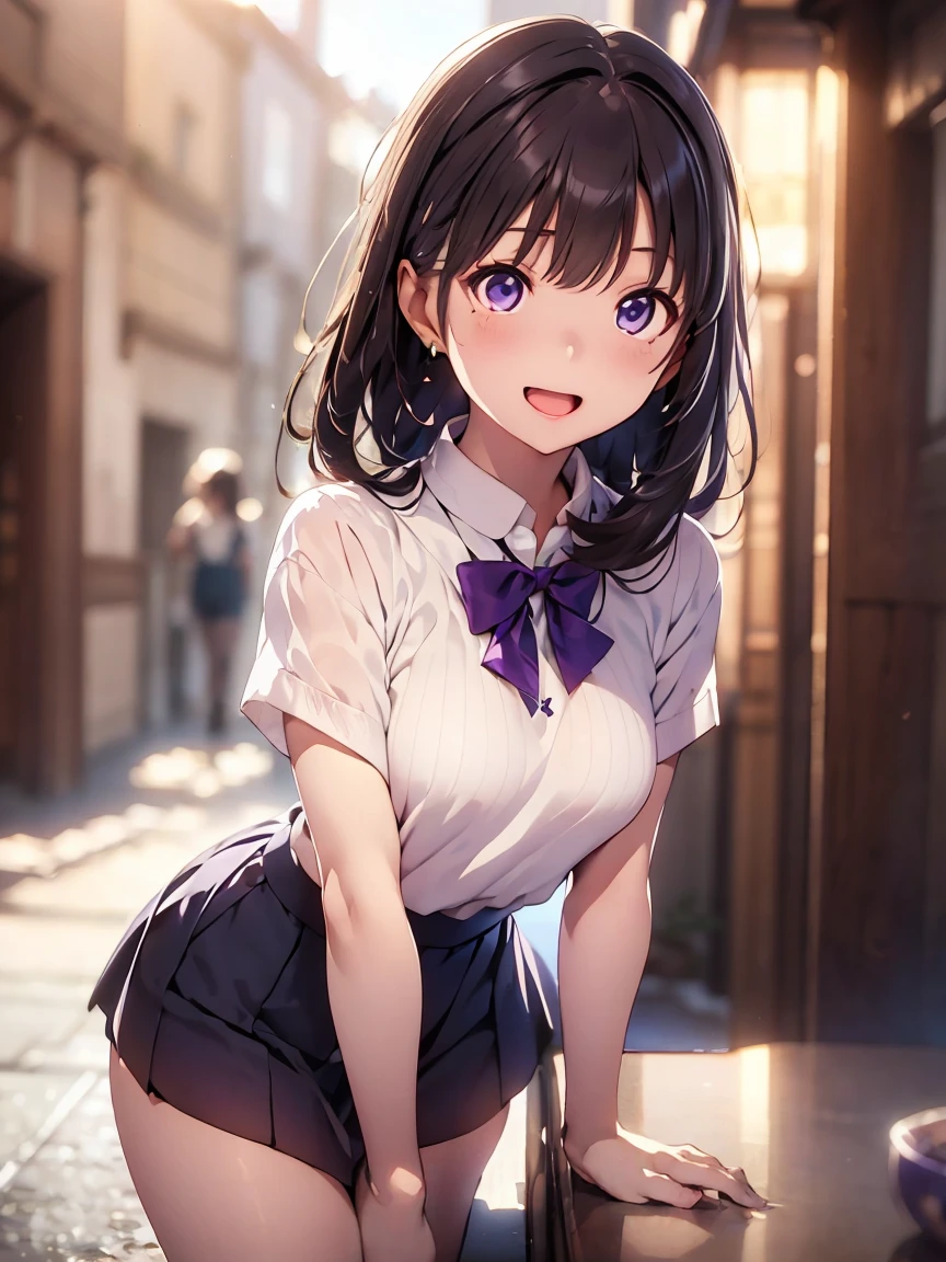 flat color,(masterpiece, best quality:1.1),
(girl),cute face,(enjoying),((she lifts her skirt and shows her pussy)),(Harajuku,tokyo), shiny skin,friendly,very happy,
dynamic angle,depth of field,portrait,pussy focus,wet pussy,pubic hair