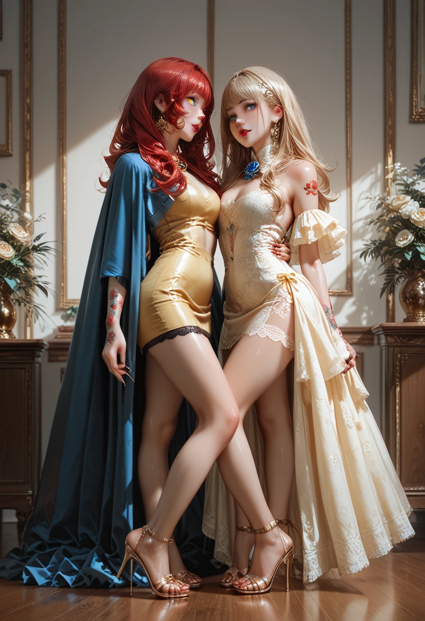 (otherworldly, otherworldly atmosphere, otherworldly appearance), highly insanely detailed, masterpiece, top quality, best quality, highres, 4k, 8k, RAW photo, collar, earrings, jewelry, necklace, armlet, 
(long_hair, long hair, random colors cloth, random colors hair, random long hair, dynamic hair, glowing hair, hair over one eye), 
(eyelashes, eyeliner, eyeshadow, eyelashes), 
makeup, 
(dynamic pose), nsfw, 
((ancient egyptian theme)), golden ornaments, 
1girl, (portrait), 
<lora:hll6.3-fluff-a7:1>, <lora:strangling-03:0.7>, by asanagi, 1girl, souryuu asuka langley, orange hair, blue eyes, looking at viewer, hair ornament, red body suit, oversized shirt, strangling, asphyxiation, standing, smile, smug, sweatdrop, spoken heart, in a kitchen, 
BREAK
(train interior), scenery, (ancient egyptian ruins), (fantasy world)