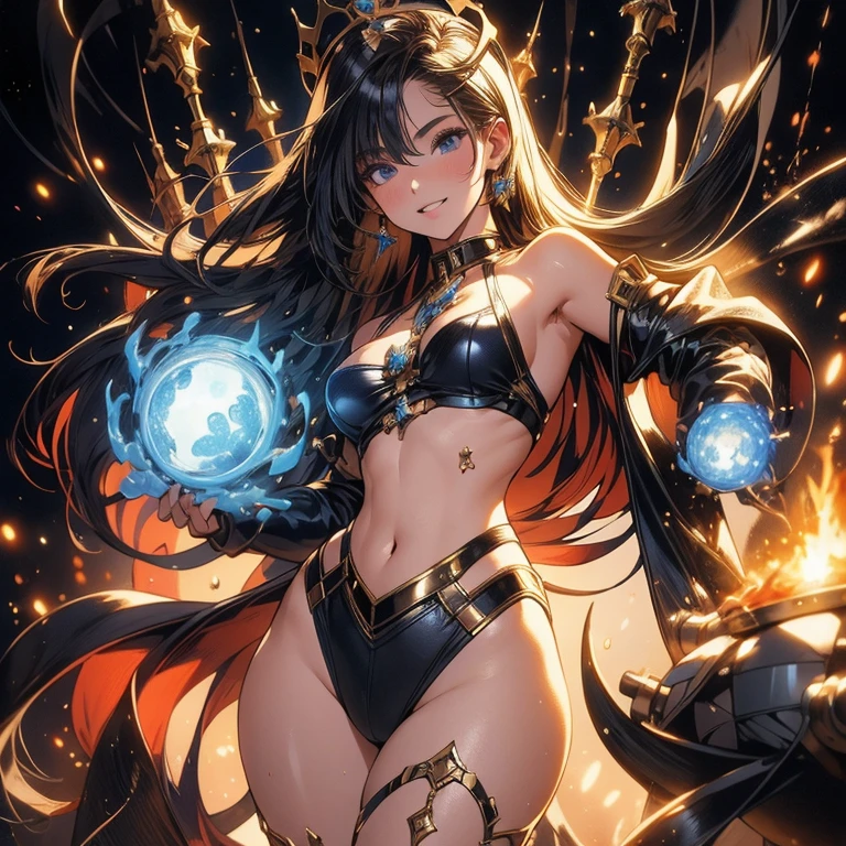 A young 15- yr old native European girl with lovely charming face,( brown skin texture masterpiece),(tomboyish ponytail look), (( wearing horns)), (smiling with exposed teeths showing large fangs)(perfect full body detailed anatomy), (Super accessories detailed), (fighting pose), (perfect detailed bright sparkling eyes),( short illuminating onyx gemstone crystalized hair), ((expose big hard erect nipples))(( exposed panty ))((legs wide open showing pussy line))(( Wearing transparent illuminating costume of a vampire)), holding a treasure drinking glass or illuminating gemstone artifact (( illuminating different lights covering the sorrounding atmosphere)) on its back wearing beautiful large bat wings detailed design, The character solemnly praying, 7 different perspective view of that same girl & face profile sheet character style
