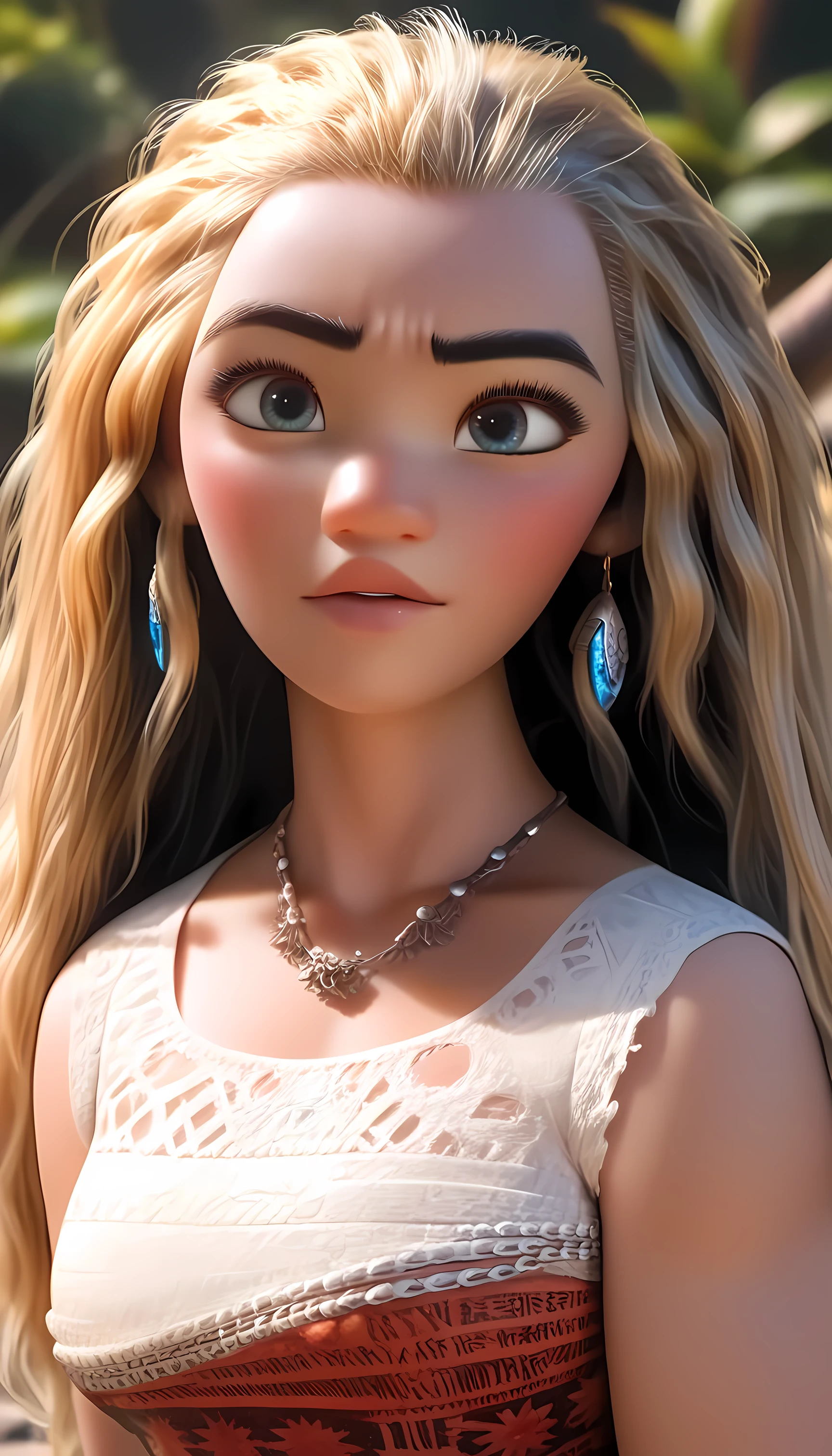 Moana, goddess. extremely high detail, 8k high quality detailed art, blonde goddess, wlop art, extremely detailed goddess shot, wlop rossdraws, art of wlop, wlop and rossdraws, fanart best artstation, extremely detailed artgerm, intricate wlop, artstation masterpiece