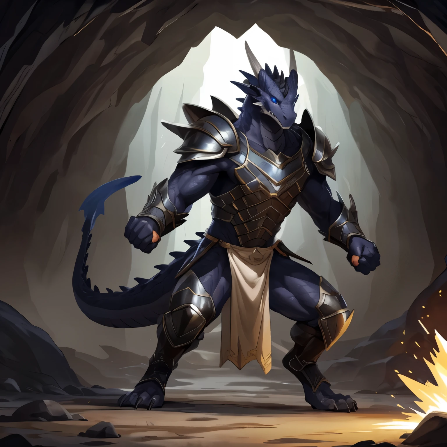 A tall muscular male dnd lizardman standing in a circle of trees, frills, spikes, fins, wearing nothing, animalistic, beastial, monster, big tail, intimidating, scary, DnD, detailed face and scales, intricate anatomy, intricate details, 8k, high resolution, masterpiece