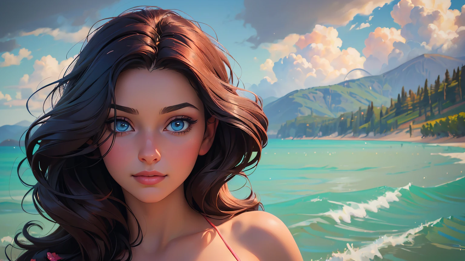 estilo de GTA desenho garota anime com cabelos brancos e olhos azuis posando em frente a um lago, artgerm extremamente detalhado, garota elfa, succubus in tight short dress, ! sonho artgerm, aly caiu e artgerm, Wlop Ross sorteios, princesa elfa negra, artgerm e rossdraws, artgerm no artstation pixiv), Tinker Bell brasileira draw ART Artline fundo branco mulher Imagem de desenho animado de uma mulher , roupas sensuais , garota super valente destemida , Ilustra??o estilo desenho animado, estilo de arte dos desenhos animados, estilo de arte dos desenhos animados, Estilo GTestilo de digital illustration, design de personagens altamente detalhado, arte digital detalhada fofa, design de personagem retrato, beautiful digital illustration, retrato de alta qualidade, arte em quadrinhos, retrato do design do personagem, no clothes and medium breasts cartoon style dressed female character smile and six small portrait mode medium waist up portrait mode waist up queen of the south Jennifer Connelly Scenario GTA dominatrix man with black beard, estilo militar, armado, estilo de desenho animado, digital illustration, Estilo GTA, mulher magra beautiful magical stella maeve, cosplay glamoroso, cosplay elegante e glamoroso, beautiful magical stella maeve, Magia feminina, garota de terno, Poderia, anya from the spy family x, Garota de terno, vestindo um Poderia preto, smoke, advertising cosplay, traje apertado, playboy bunny style estilo de desenho animado digital illustration Estilo GTA
