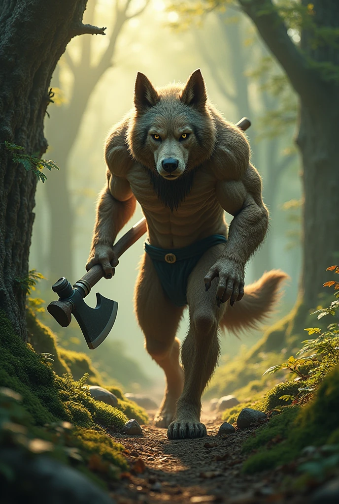 Man athletic physique, tattoos, werewolf bear, brown skin, steampunk details, in the woods, art by Ralph Horsley, waves, digital art, style by Jean Baptiste Monge,
Bright, beautiful, explosion