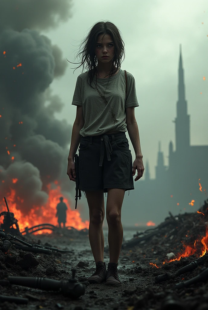 1girl,
heavy rain,
bfbfbf, fire, battlefield, Best quality, ultra high res, excellent composition, cinematic atmosphere, dynamic dramatic ambient light, fur trim, blue eyes, large breasts, clenched hand, holding, shiny, burning, teeth, fiery background, sword, weapon, looking at viewer, eyelashes, lips, open mouth, long hair, solo, white hair, cleavage, hair ornament, breasts, holding weapon, upper body, bare shoulders,
masterpiece, aesthetic
<lora:æåºæ°å´v3:0.6>