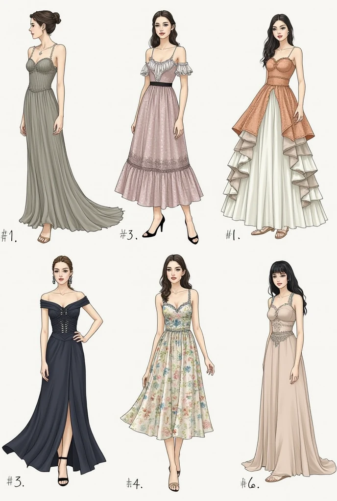 create beautiful clothes, black 2d as in the game Romance Club your stories. so that the clothes were beautiful and creative on a white background