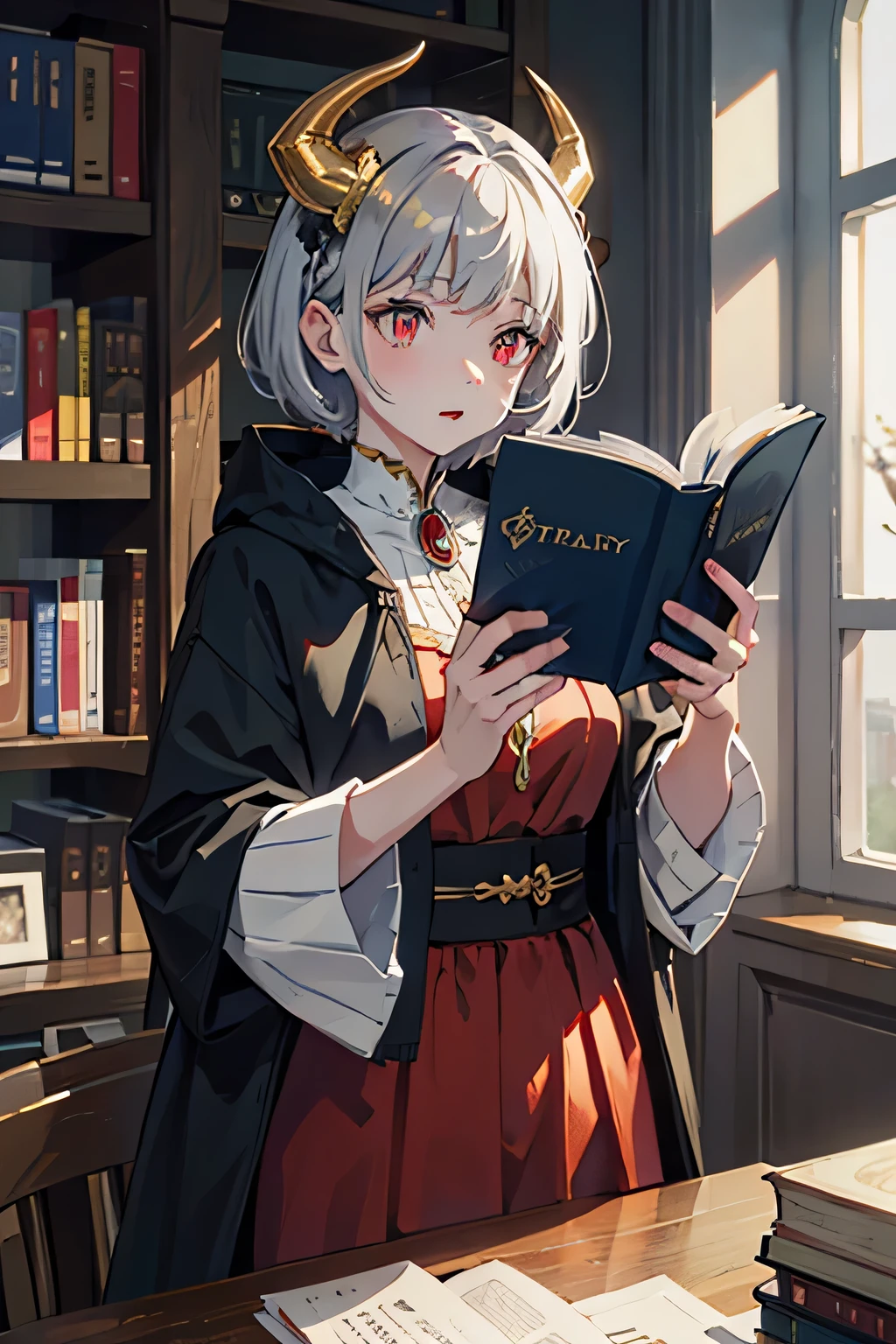 insanely detailed, absurdres, ultra-highres, ultra-detailed, best quality,
1girl, solo, nice hands, perfect hands
BREAK
elf girl, (wearing green dress:1.2), (nsfw:-1.5), (navel:-1)
BREAK
happy smile, laugh, open mouth
BREAK
,
standing, cowboy shot, looking at viewer
BREAK
slender, kawaii, perfect symmetrical face, ultra cute girl, ultra cute face, ultra detailed eyes, ultra detailed hair, ultra cute, ultra beautiful
BREAK
fantasy world, (((((messy room))))),((((((gothic room)))))),((dark atmosphere)),(((canopy))),clutter,(((lots of colorful books:1.5))),((Miscellaneous goods are placed in a mess:1.5)),(((colorful sphere))),(((Stained glass:1.3)))
BREAK
large breasts, cleavage,
BREAK
silver hair, medium hair, elf ear, pink eyes