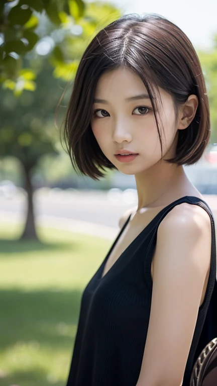 (top-quality、4K、​masterpiece:1.3)、Beautuful Women、1 female、(breastsout、Attractive body:1.2)、abdominals:1.1、dark brown hair:1.1、(rainy wet、Wet in the rain、Wet body:1.2)、Ultra-detailed face、Detailed lips、A detailed eye、二重まぶた　With short hair, Shiori Teshirogi, Kotegawa Yui, hime-cut, She is 17 years old, sui ishida with black hair, lain iwakura, girl cute-fine-face, Clear pubic contours,(Small breasts), hight resolution, ighly detailed, top-quality, [​masterpiece:1.6],, ighly detailed, nffsw, finely detail, top-quality, , Cinematographic lighting, 1girl in、17 age、Cute Japan Girls、perfect body type、, Cute droopy eyes、Beautiful big eyes、ultra-detailliert、hight resolution、Transcendent beauty　top-quality、​masterpiece、majicMIX Real、(Raw photography:1.2)、(Photorealsitic:1.4)、