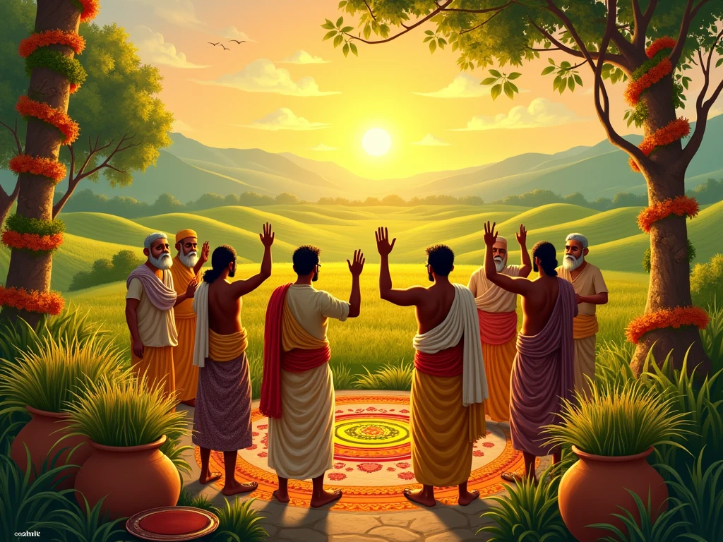 Vedic people agriculture