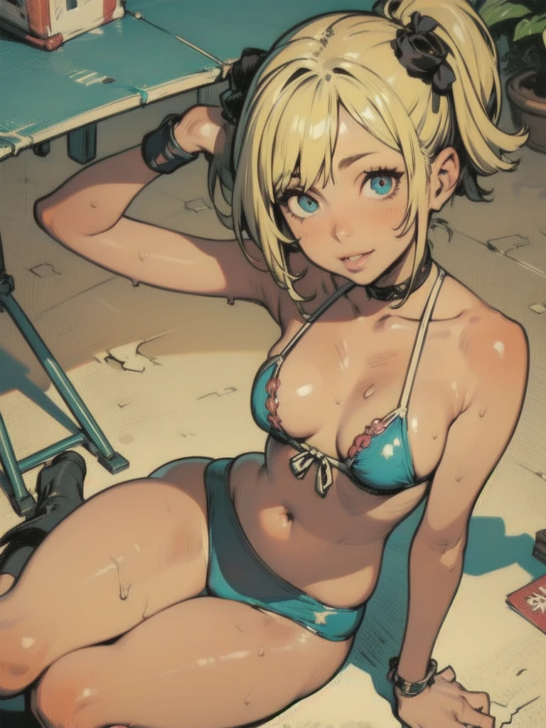 Medium breasts, Bikini, Mouse ears easily reveal armpits playground