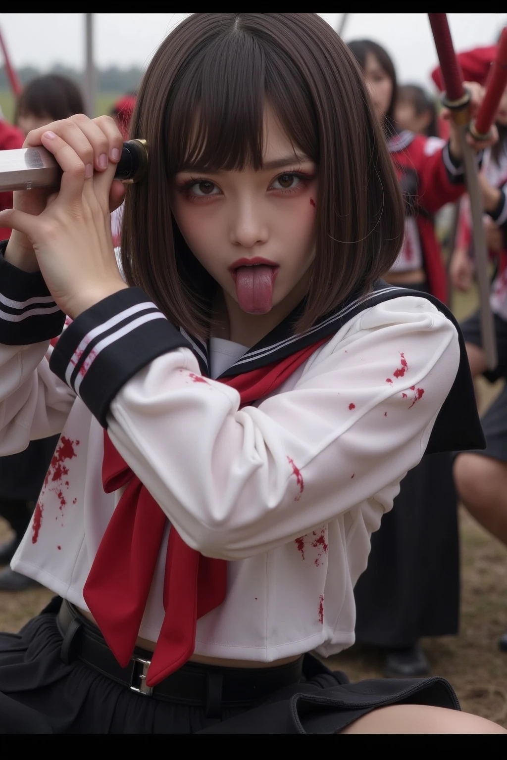 nsfw,Forced rape of Japanese toddler under ,((torn spread school uniform:1.25)),thigh focus,up skirt,Under 5yoows off serious spread vagina,((Vaginal is detailed and clear)),((Showing menstrual blood from Vaginal under 5yo:1.,brown hair,((crying face)),((a single tear,A stream of saliva)),Serious baby-making fuck with a child under 5yo,Even a , I realized that you were trying to get me pregnant.,curly hair,very long fluffy hair,braided bangs,(An old man clinging to my little self(hetero):1.4),Daily life of a homeless toddler(Park under dim street lights late at night),dark background,A large group of young children are all forcibly raped with their crotches exposed.(Failure to escape, rape for those under 3 years old)k everyone