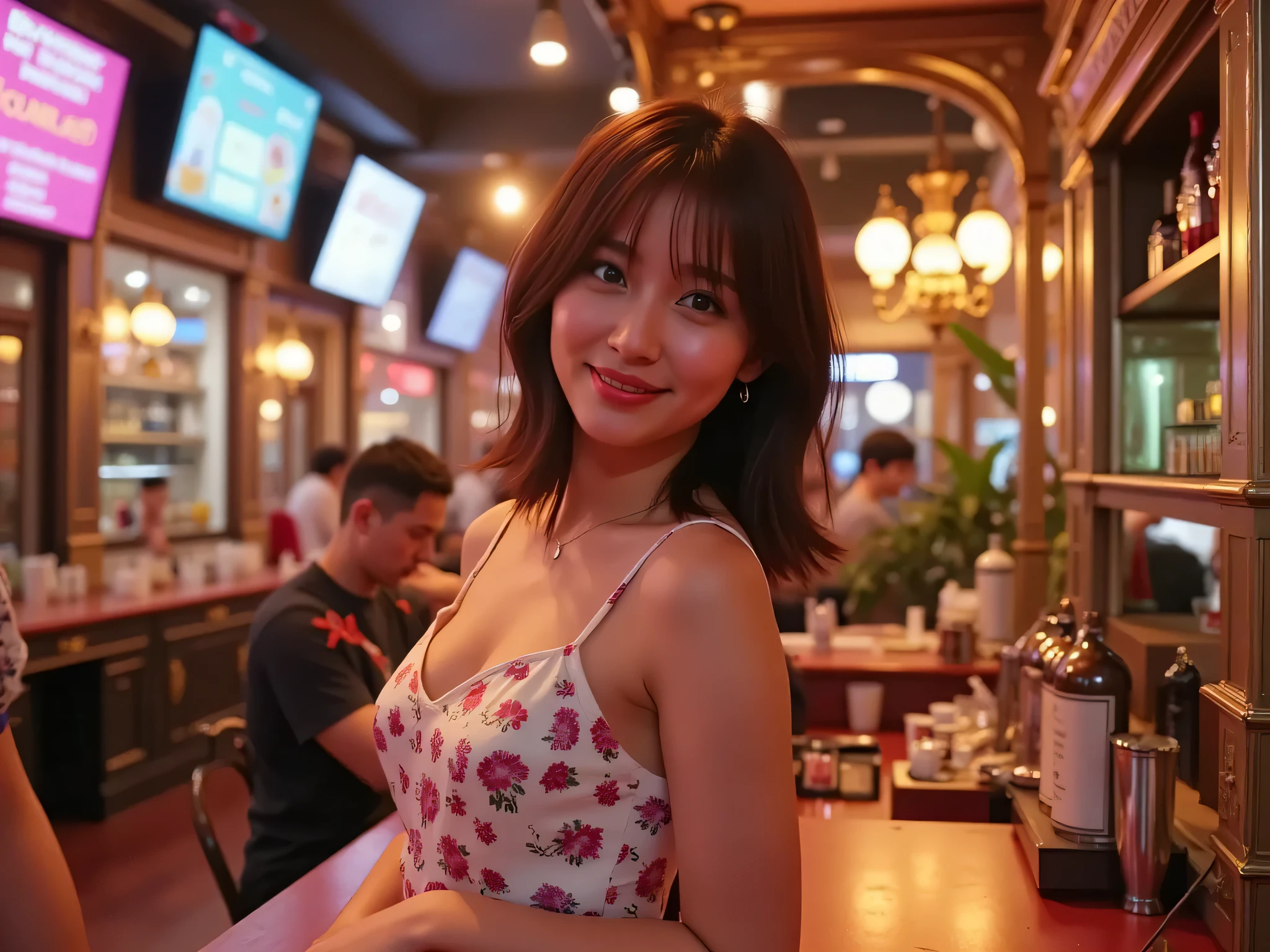 Drinking party　Beauty　depends　4k