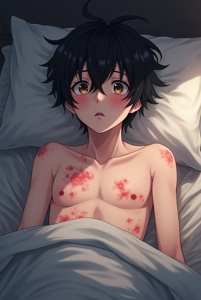 Creampie、((short hair　, Black Hair, head、Nape、Base of ear、レイプされるmaleの子、male、Flat Chest))、Spread your legs、penis、、Creampie、orgasm , ((((Dark Skin ,)))) , （（（maleの子1 person））, 1 person, trembling,Excess semen,Perfect Anatomy,(((orgasm表現))),panic,Hollow Eyes、Are crying、Watery eye、Anxious expression、,Sweaty,Completely naked、skinny, Sex Roller,