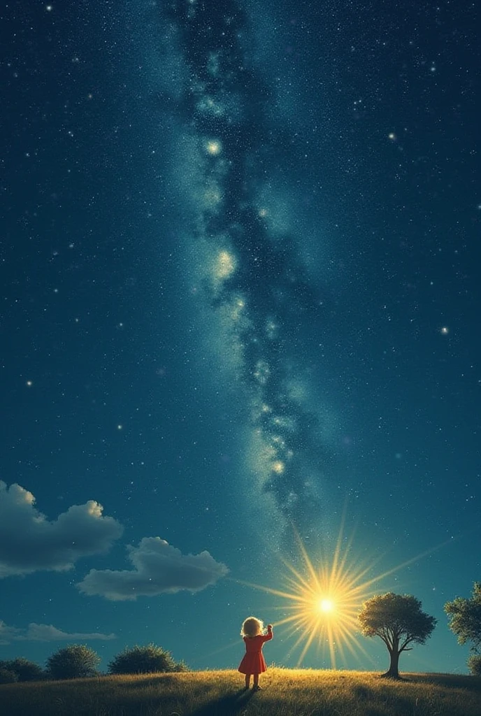 Here is the full poem:
Twinkle, Twinkle, Little Star
Twinkle, twinkle, little star,
How I wonder what you are.
Up above the world so high,
Like a diamond in the sky.
When the blazing sun is gone,
When he nothing shines upon,
Then you show your little light,
Twinkle, twinkle, all the night.
Then the traveler in the dark,
Thank you for your tiny spark,
He could not see which way to go,
If you did not twinkle so.
In the dark blue sky you keep,
And often through my curtains peep,
For you never shut your eye,
‘Till the sun is in the sky.
As your bright and tiny spark,
Lights the traveler in the dark.
Though I know not what you are,
Twinkle, twinkle, little star.
Twinkle, twinkle, little star,
How I wonder what you are!
This poem was written by Jane Taylor and is one of the most beloved ren's poems of all time!