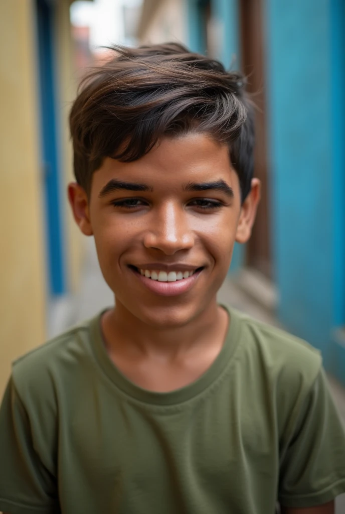Make the image of a Brazilian boy 
