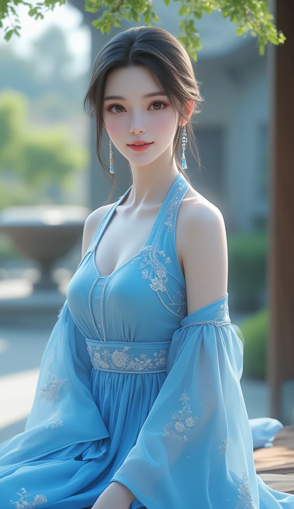 award winning photography,vibrant with colors,color full,offcial art,8K ,super detailing,Wallpapers,Realisticstyle, ctextured skin, Anatomically correct ,Award-Awarded,tmasterpiece,Best quality,1 anime girl,19years old,Alone,beautiful detailed face,Bow hair ornament,Close-up cleavage ,Sit on a branch , a lantern , Braided bangs,(Detailed tulle cleavage dress),Gauze sleeves,ta _Fashionab,Clean the skin,author:heroes, Rosdrus Sakimicchan, full body xianxia, fantasy art style, Rossdraws digital painting, Ross Painting 2. 5, style artgerm, author:Li Song, art jem style, Ross Painting 1. 0, Very detailed ArtGerm,fluorescent light,