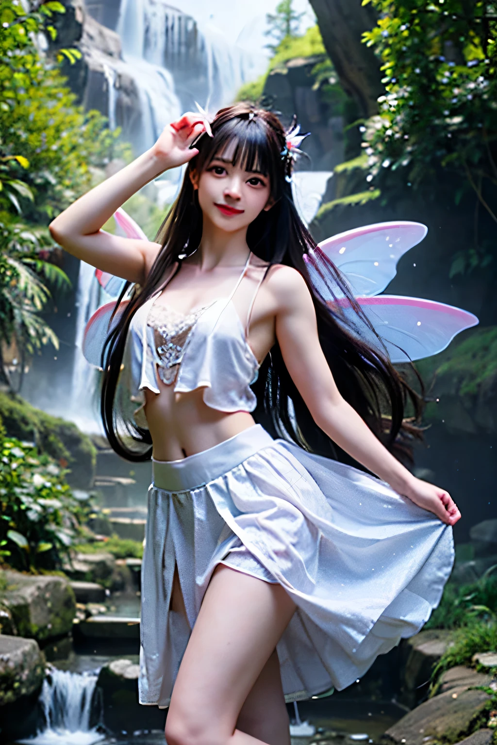 ulzzang-6500-v1.1, (original photo: 1.2), (realistic: 1.4), beautiful and detailed girl, sitting on the ground with open legs, facing the camera, very detailed eyes and face, beautiful detailed eyes, ridiculous, incredibly ridiculous, huge file size, super detailed, high resolution, actress, wearing transparent bikini, transparent, transparent panties, ((transparent panties: 1.5)), ((dynamic pose))), (knees bent legs sitting))