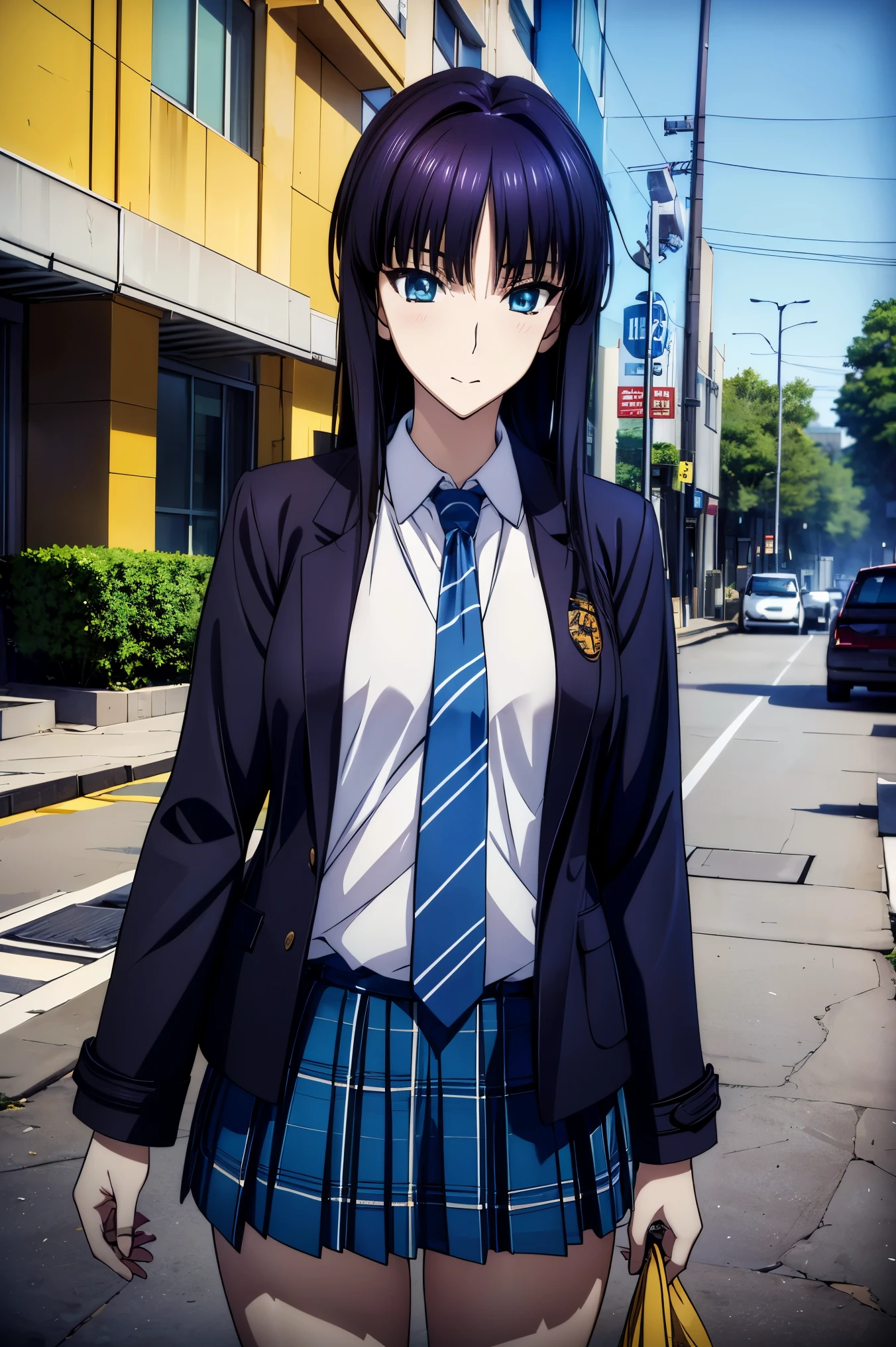 beautifulアニメ高校の女の子,(masterpiece:1.2, 最 High Quality ), ( realistic, photo realistic:1.4), beautifulイラスト, ( natural side lighting , Film script ), nsfw, viewers , cowboy shot, Front Map:0.6, 1 girl, Japanese , high school student from the sideの女の子, perfect face, beautiful髪, beautiful顔, beautiful and amazing eyes, beautiful鎖骨, beautiful体, Beautiful breasts , beautiful太もも, beautiful足, beautiful指 , ((( navy jacket ), light blue collared shirt , dark blue pleated vibrator in miniskirt , Black socks, Blue Tartan Ribbon Tie )), ( beautiful風景), evening , Riverside, walk, smooth anime cg art, 魅惑的な anime girl , Let's Make a Girl in a Long Coat , HD, more detailsなイラスト, high definition face , RAW photo, FILM GRAIN , standing , UHD and 8K Connection , 長い赤 purple hairと green eyesをした anime girl , Anime Moe Art Style , 若い anime girl の接写, smooth anime cg art, beautifulアニメの high school student from the sideの女の子, Anime Moe Art Style , シュールな high school student from the sideの女の子, anime girl , 魅力的な anime girl , シュールな high school student from the sideの女の子, Girl in Shiny Clothes , HD, CG Details , High Quality shadows, beautiful、delicate face、 Every Little Detail , ディテール beautiful DELICATE EYES FULL OF DECISION,break( High definition 8K wallpapers ),(高度に CG Details 8kの壁紙),Makima ( Chainsaw Man),Scathach (destiny/ grand order required ),Reika Shimohira , HD, とても繊細で beautifulCGイラスト,最 High Quality , realistic Feeling , realistic fabric, realistic texture,((( debris flies))), (((最 High Quality ))),8k,At 32k,masterpiece, beautiful and charming anime woman , supermarket, more details, HD,シュールな high school student from the sideの女の子,masterpiece, 最 High Quality , High Quality , freshness, High Quality texture, High Quality shadow, high detail, sex, 1 girl, high school student from the side,Alone,I,Alone,Alone, ADULT BIB , beautiful長い脚, Beautiful breasts , beautiful太もも, Tight Legs , beautiful leg line , Thin Waist at an Unmanned Bar ,Mature body girl,Big Breasts, Beautiful breasts ,reddish purple hair, purple hair, BLACK CURRANT HAIR , charming anime girl , Colorful Hair , straight hair with four,shy smile,幸せそうなsmile, Brilliant Appearance ,cute smile,Cool Beauty, beautiful女性, handsome face , beautiful写実性, Attractive figure , enchanting face , Calm Look , beautiful髪,smile, colorful eyes , green eyes,Jade Eyes, beautiful目, bright eyes, DELICATE EYES FULL OF DECISION, Jewel Eyes ,Jade Eyes,( green eyes:1.5), attractive face ,8 heads,:171cm,彼女は首に necklace 身に着けています, necklace ,beaded necklace ,Magatama Accessories,smile, green eyes, Green Iris ,