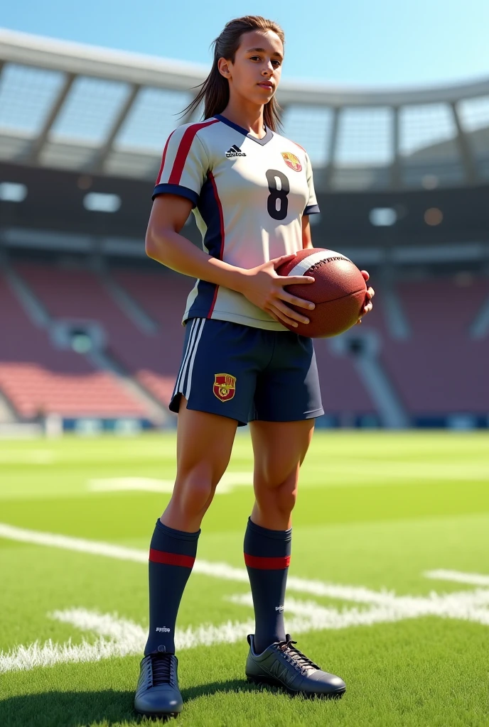 High school boy, soccer player, skinny, six-pack, Thai, high resolution, soccer socks, soccer shoes, no pants