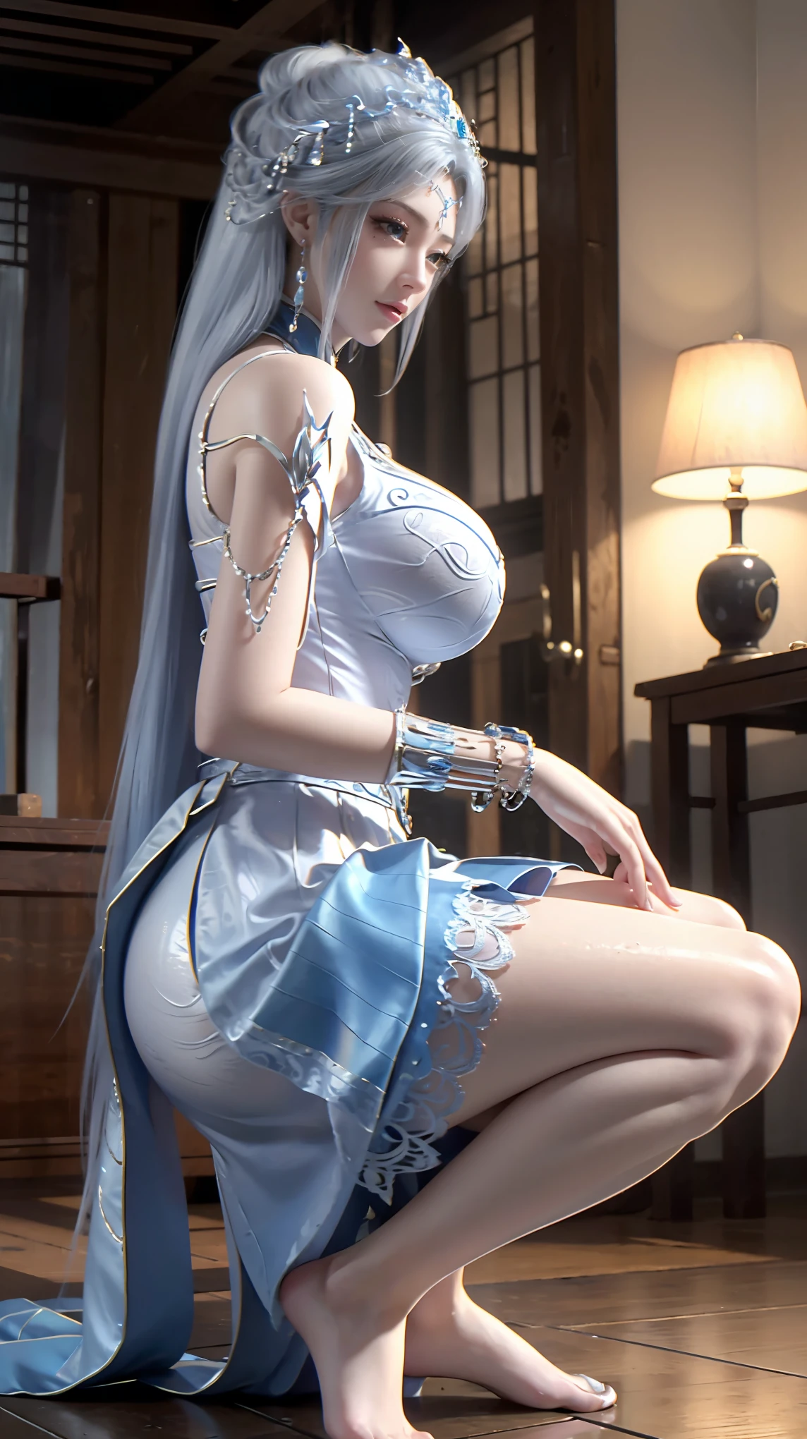 white hair，glowing eyes,medium bust，sex toys，vibrator，,,interesting,charming的面部表情,Aheiyan,charming,blush,Shy,Shy，blushing，surprise,panic,Shy,shame,disgust,dislike,，Areola，，Areola，urinary incontinence细节刻画，sexual pleasure细节刻画，urinary incontinence,petting，sexual pleasure,Endure pleasure,Try to rest,A charming expression,Areola，exposed clitoris，exposed clitoris细节刻画，Areola detail characterization，ultra high resolution，clitoris，incontinence，nipple，Detailed depiction of nipple，forward and backward，one person