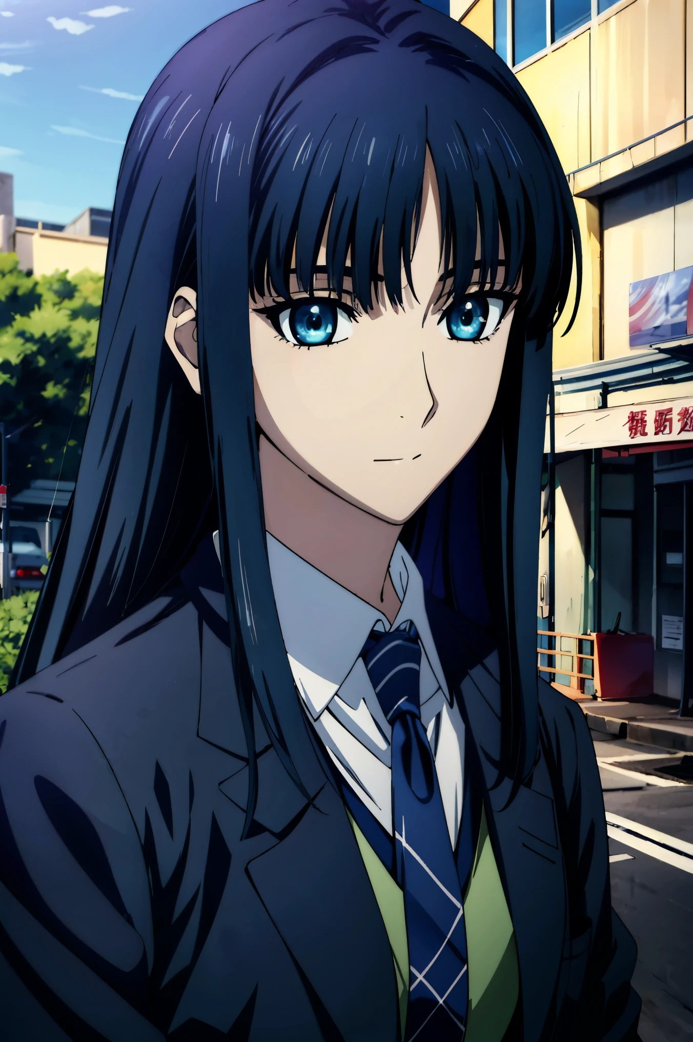 beautifulアニメ高校の女の子,(masterpiece:1.2, 最 High Quality ), ( realistic, photo realistic:1.4), beautifulイラスト, ( natural side lighting , Film script ), nsfw, viewers , cowboy shot, Front Map:0.6, 1 girl, Japanese , high school student from the sideの女の子, perfect face, beautiful髪, beautiful顔, beautiful and amazing eyes, beautiful鎖骨, beautiful体, Beautiful breasts , beautiful太もも, beautiful足, beautiful指 , ((( navy jacket ), light blue collared shirt , dark blue pleated vibrator in miniskirt , Black socks, Blue Tartan Ribbon Tie )), ( beautiful風景), evening , Riverside, walk, smooth anime cg art, 魅惑的な anime girl , Let's Make a Girl in a Long Coat , HD, more detailsなイラスト, high definition face , RAW photo, FILM GRAIN , standing , UHD and 8K Connection , 長い赤 purple hairと green eyesをした anime girl , Anime Moe Art Style , 若い anime girl の接写, smooth anime cg art, beautifulアニメの high school student from the sideの女の子, Anime Moe Art Style , シュールな high school student from the sideの女の子, anime girl , 魅力的な anime girl , シュールな high school student from the sideの女の子, Girl in Shiny Clothes , HD, CG Details , High Quality shadows, beautiful、delicate face、 Every Little Detail , ディテール beautiful DELICATE EYES FULL OF DECISION,break( High definition 8K wallpapers ),(高度に CG Details 8kの壁紙),Makima ( Chainsaw Man),Scathach (destiny/ grand order required ),Reika Shimohira , HD, とても繊細で beautifulCGイラスト,最 High Quality , realistic Feeling , realistic fabric, realistic texture,((( debris flies))), (((最 High Quality ))),8k,At 32k,masterpiece, beautiful and charming anime woman , supermarket, more details, HD,シュールな high school student from the sideの女の子,masterpiece, 最 High Quality , High Quality , freshness, High Quality texture, High Quality shadow, high detail, sex, 1 girl, high school student from the side,Alone,I,Alone,Alone, ADULT BIB , beautiful長い脚, Beautiful breasts , beautiful太もも, Tight Legs , beautiful leg line , Thin Waist at an Unmanned Bar ,Mature body girl,Big Breasts, Beautiful breasts ,reddish purple hair, purple hair, BLACK CURRANT HAIR , charming anime girl , Colorful Hair , straight hair with four,shy smile,幸せそうなsmile, Brilliant Appearance ,cute smile,Cool Beauty, beautiful女性, handsome face , beautiful写実性, Attractive figure , enchanting face , Calm Look , beautiful髪,smile, colorful eyes , green eyes,Jade Eyes, beautiful目, bright eyes, DELICATE EYES FULL OF DECISION, Jewel Eyes ,Jade Eyes,( green eyes:1.5), attractive face ,8 heads,:171cm,彼女は首に necklace 身に着けています, necklace ,beaded necklace ,Magatama Accessories,smile, green eyes, Green Iris ,