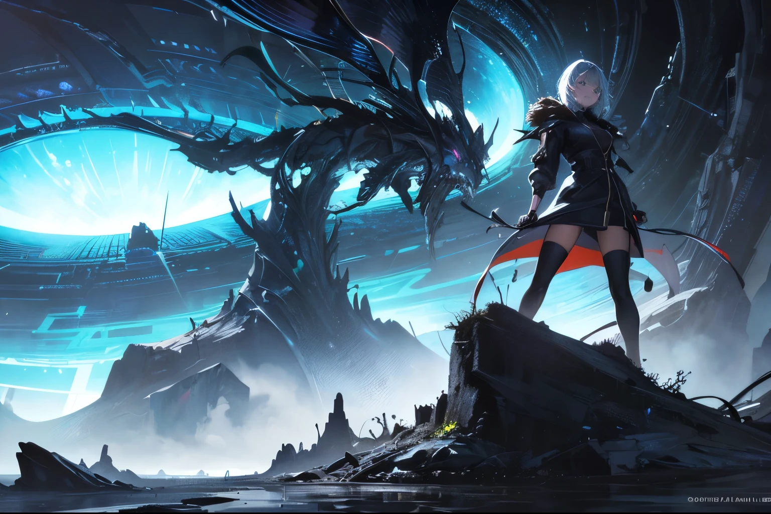 a vast cracked blue sky, a distorted S-shaped zipper opening in the center of the crack, countless huge glowing eyes on the other side of the zipper, hyperrealistic, cinematic lighting, dramatic atmosphere, intricate details, award-winning digital art, surreal, striking composition, mesmerizing, highly detailed, dramatic lighting, cinematic, photorealistic, digital painting, ultra-detailed, sharp focus, vivid colors, physically-based rendering, masterpiece, 8k, photorealistic, cinematic lighting, dramatic, ethereal, otherworldly, intricate, imaginative, surreal, science fiction, conceptual, mesmerizing, awe-inspiring, , extremely detailed, photorealistic, vivid colors, dramatic lighting, cinematic composition, persuasive storytelling, atmospheric scenery, captivating visuals, intricate details, strong emotions, dreamlike world, fantasy, digital painting, concept art