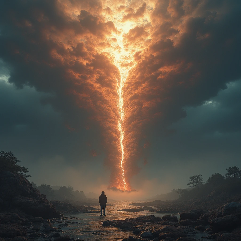 8k,((masterpiece:1.2)), (super detailed, RAW color photo:1.2), (best quality:1.2), Incredibly absurd high resolution, very aesthetic, Absurdity, (Anatomically accurate depiction:1.3), masterpiece digital art, (BREAK Beautiful attention to detail), trending art station, official art, wide shot, from below the sky, background/(There are countless cracks in the sky that seem to have broken glass, (terribly cracked sky:1.5), doom day, eschatology/), detailed background