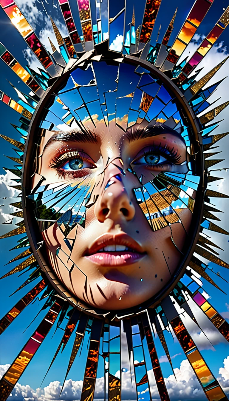 a hyper-realistic detail of ultra-nonsense ultra-bizarre ultra-surreal ultra-abstract, cubist heads, show full bodies bizarre beings, skin imperfections visible, analogical Fuji 35mm, vintage pale colors, landscape stunning background, Pedro Almodóvar style, Ultra-Detailed, Ultra-Vivid Detail, Ultra-Realistic, Studio Ultra-Quality, Ultra-48k/HD, Ultra-Realistic Shadows, Ultra-Octane Rendering, Ultra-Intricate Photography, Ultra-Deep Focus, Ultra-Sharp Focus