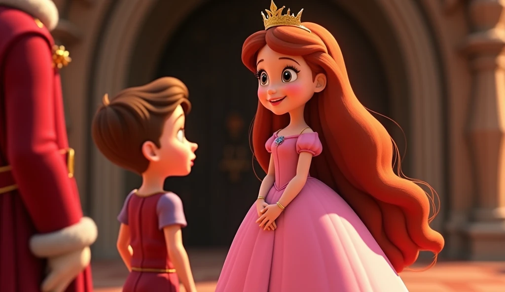Princesa Disney loira Fisioterapeuta