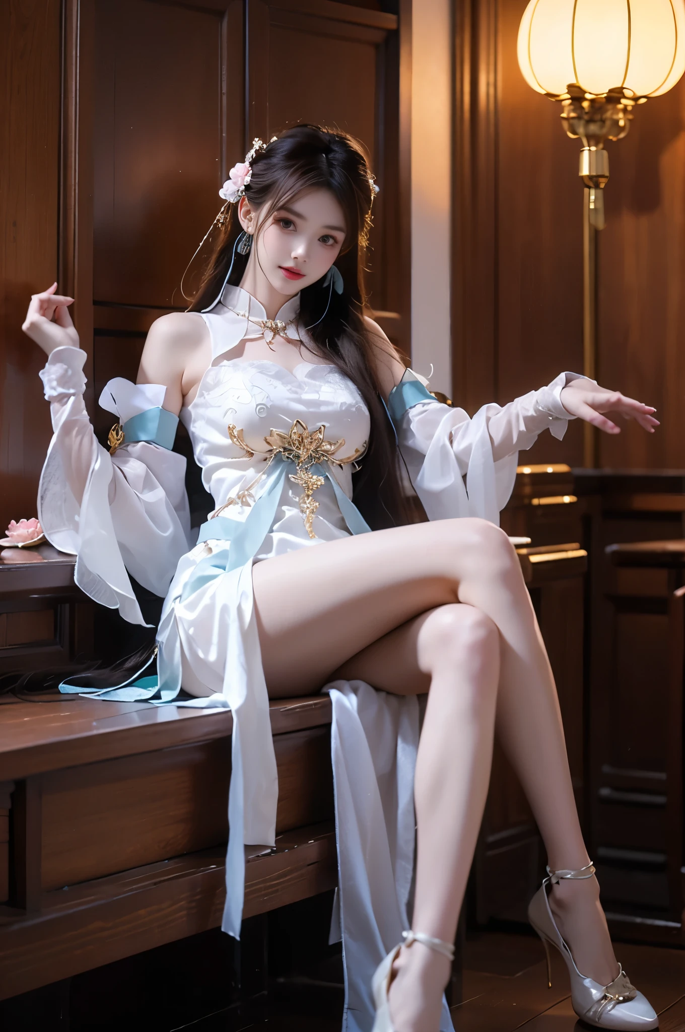moonlight的风景,Unique ancient costume goddess。Her gorgeous outfit sparkles,The skirt flutters in the breeze,It looks elegant and dynamic。Her eyes were full of amusement,As if blending into this peaceful nature。
Fashion goddess wearing stylish high heels.,it seems incompatible with her elegant temperament,But it adds a touch of mystery and sexiness invisibly。。Her feet stepped on the bluestone,It's like dancing on the ground,Grace in every step。
moonlight,The scenery is more hazy and beautiful。,Fairy Beauty。Her behavior is playful and cute,Makes you want to get closer,Discover her inner secrets。
,Ancient goddess landscape painting。She smiled,Kinetic,Everything is poetic,it'intoxicating,unable to escape。,,,white skirt,,sit on the floor,,front,white high heels,,Beautiful ass,showing genitals,No pants