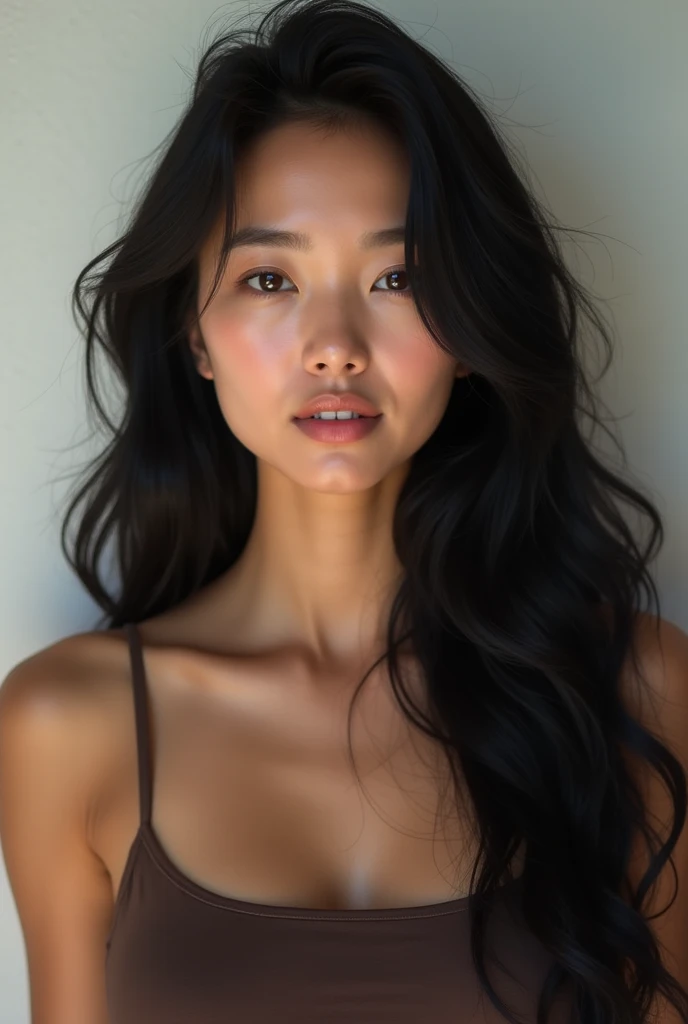 pinay black long hair selfie Philippines kwarto