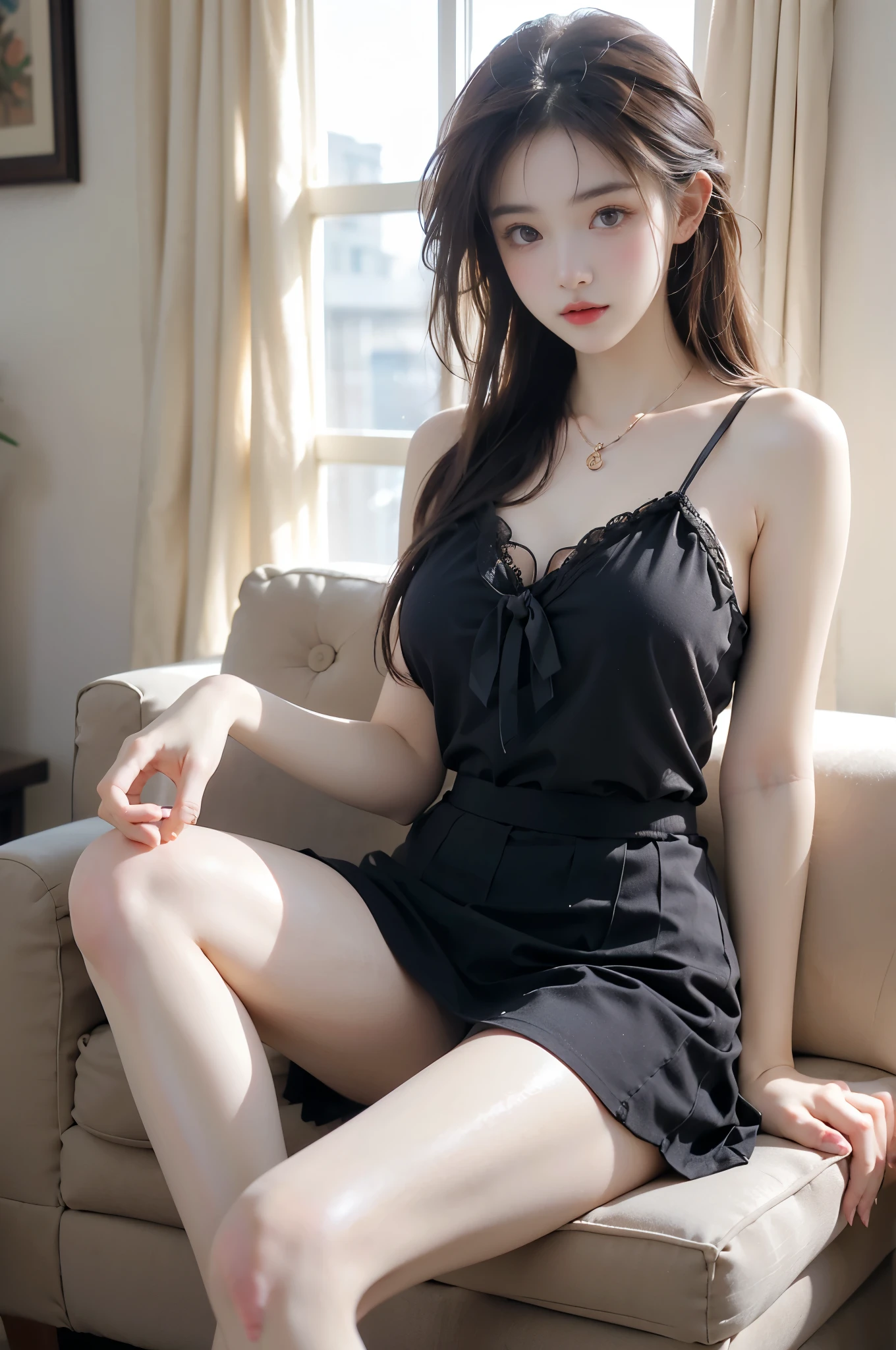 lolita1,dress,flower
,(Above the calves view:1.4), ((Portrait-oriented, focusing on the subject's body above the calves)), (from below:1.2), (I-type Valley), (Large breasts), (Very short hemline, revealing smooth thighs), Realistic beautiful woman, sexy long-legged model, Elegant sitting posture.  while one hand elegantly lifts the hem of her skirt up to her thigh.     soft natural makeup, and her hair flows beautifully in the gentle breeze.    Photorealistic lighting and shadows, high detail, 4K resol