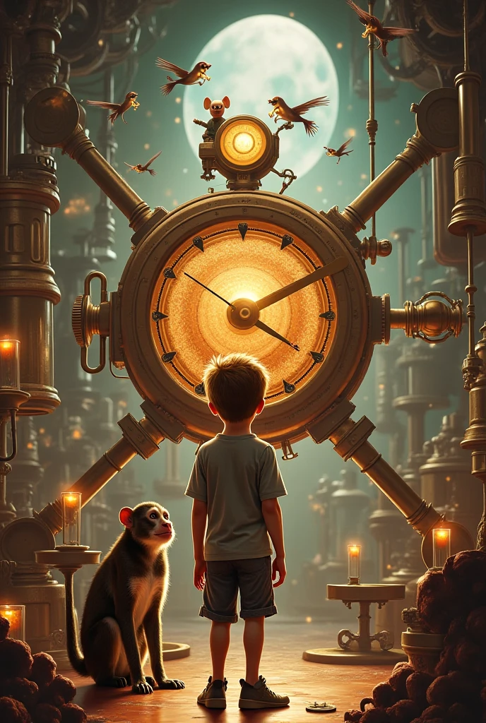 abstrair @Brian Selznick (Inspirado por "The invention of Hugo Cabret"): A detailed pencil sketch of interlocking gears and gears, com uma engrenagem encravada por uma pequena pedra, interrompendo o fluxo. nearby, A child observes with a mixture of frustration and curiosity. This represents the idea that anger can sometimes disrupt our internal mechanisms, but with attention and care, Podemos descobrir a causa raiz e colocar as coisas em movimento novamente.